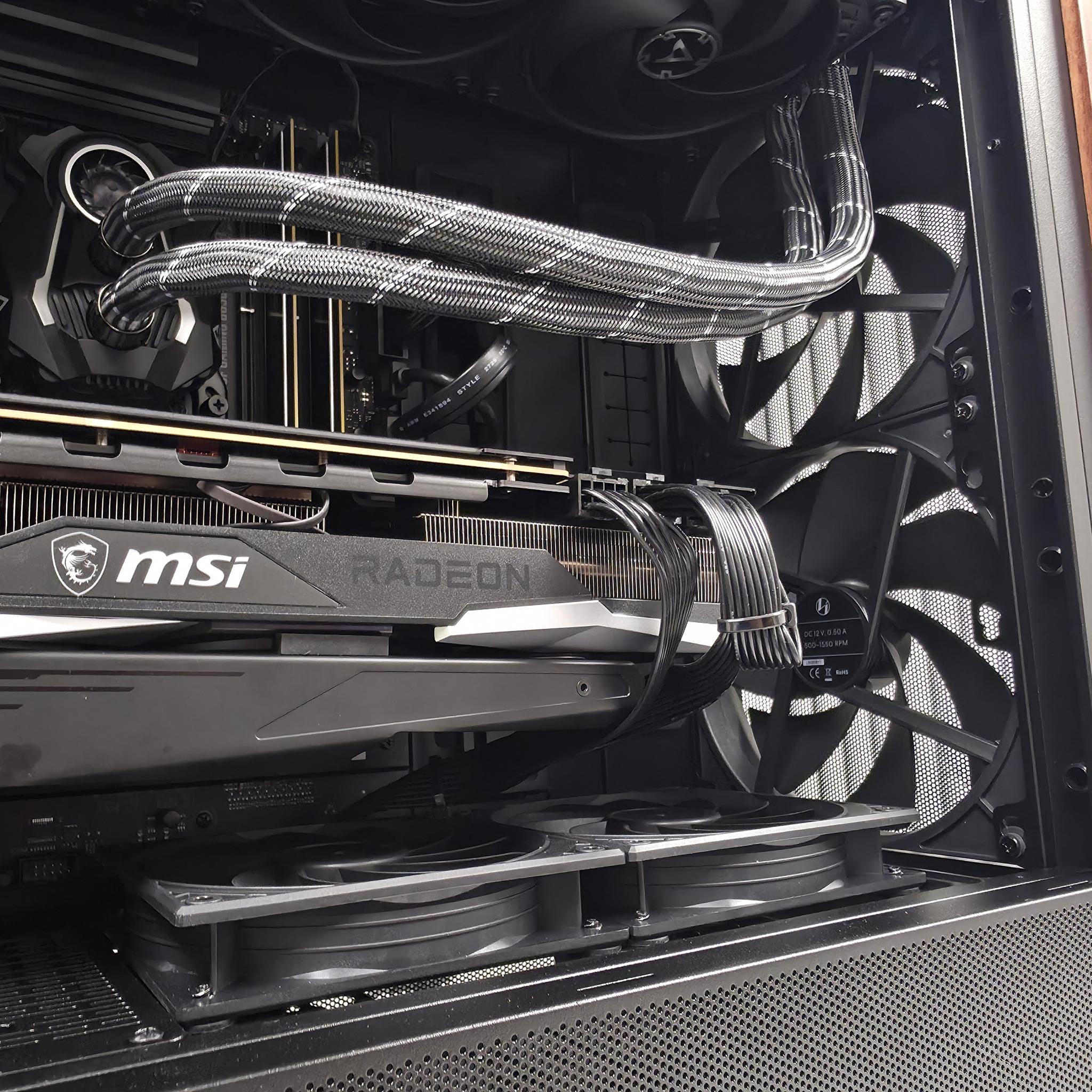 AI \ Engineer Workstation \ 4K 1400p Gaming PC Computer (MSI RX 7900xtx, Ryzen 9 7900X, 64GB DDR5)
