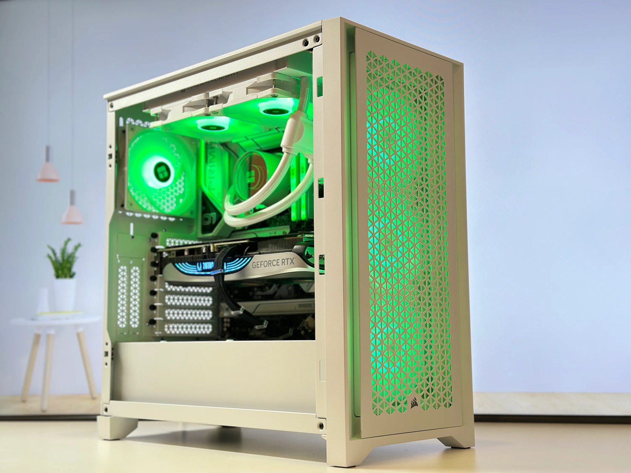 🧊🐎White Walker🐎🧊Nvidia RTX 4070 Ti❄️Intel i7 12700KF 12Cores❄️32GB DDR5 6000MHz❄️2TB SSD NVME