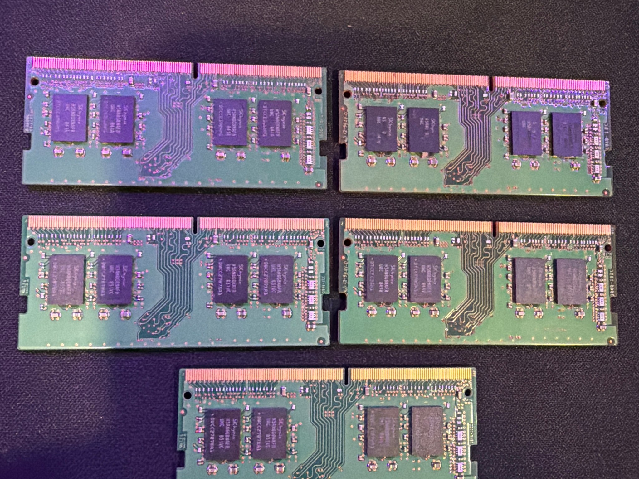 Micron 8gb DDR4 2400mhz (5 sticks total)