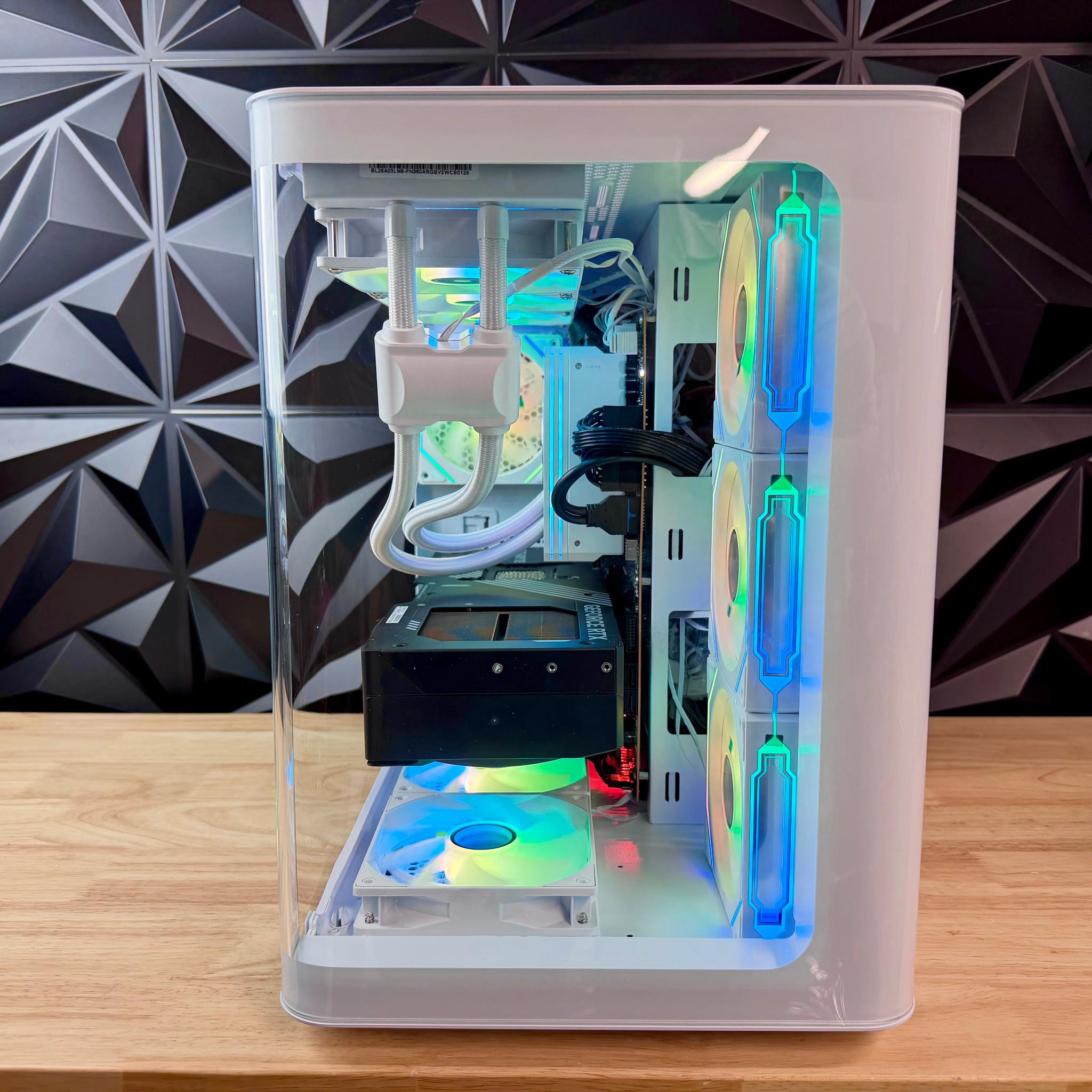 Intel Ultra 9 285K AI Workstation RTX 5080 64GB DDR5 4TB NVMe WiFi7 Desktop PC!