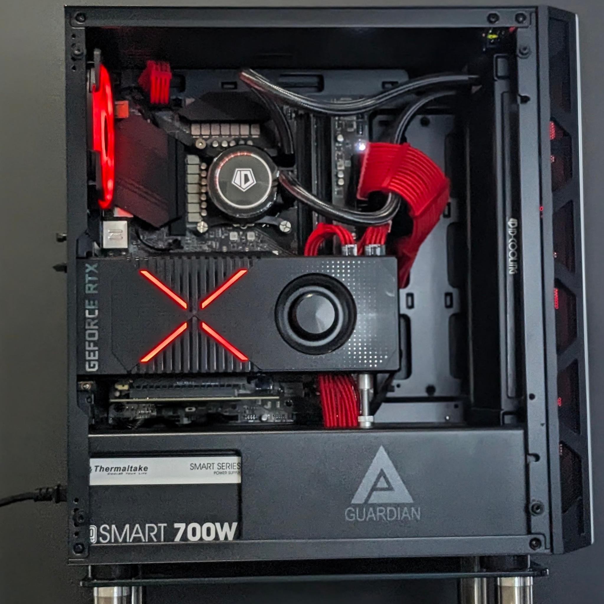 "Red Veins" 🔴RTX 2080(FE)🔴I5 11600k@4.9GHz🔴16GB RAM🔴1.2TB SSD/HDD🔴Windows 11 Pro✅