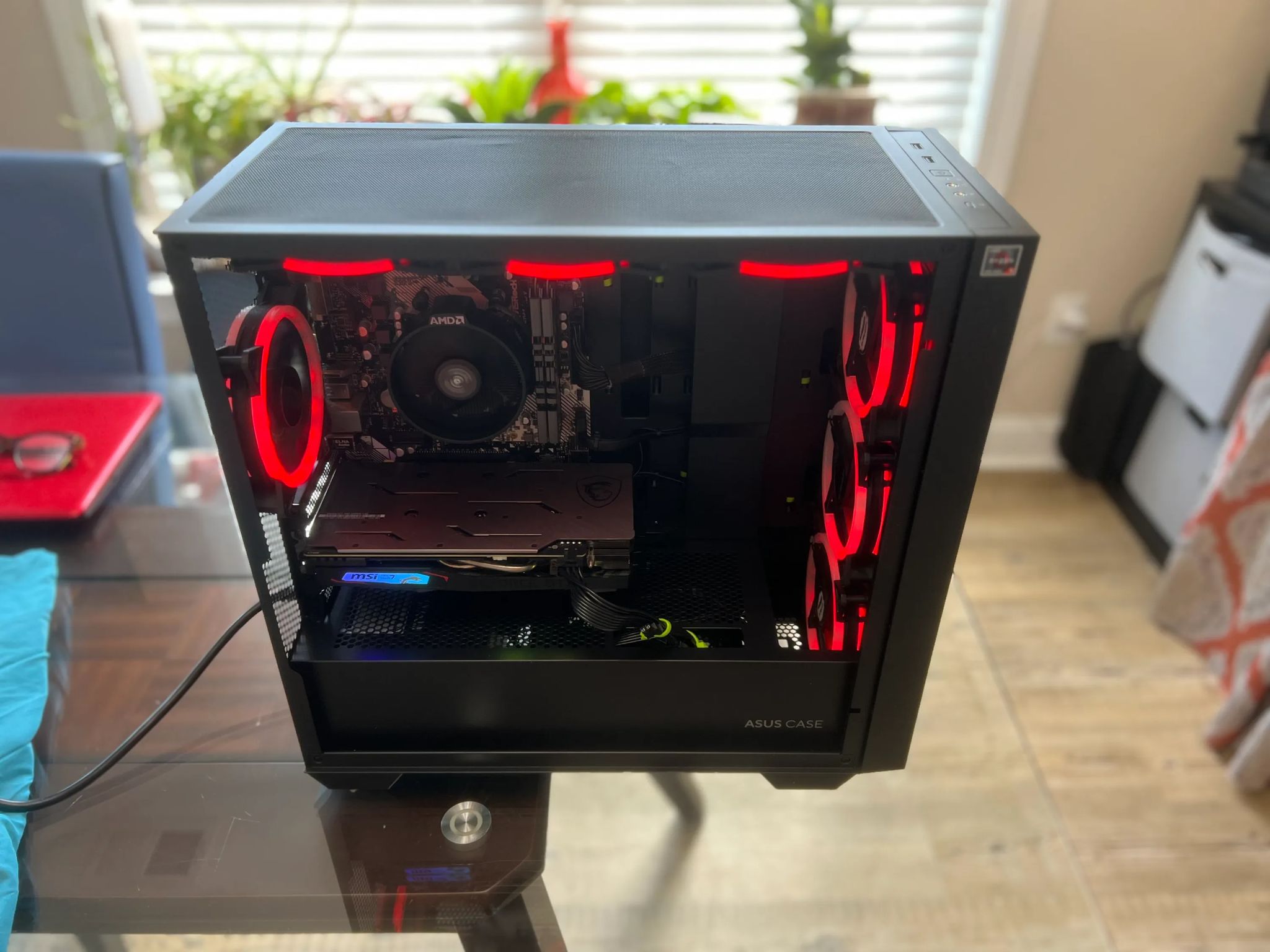 GTX 1660 | Ryzen 5 3600 | 16GB DDR4 | 120GB SSD | Asus Micro ATX Case | B450M | RGB Gaming PC 1080P