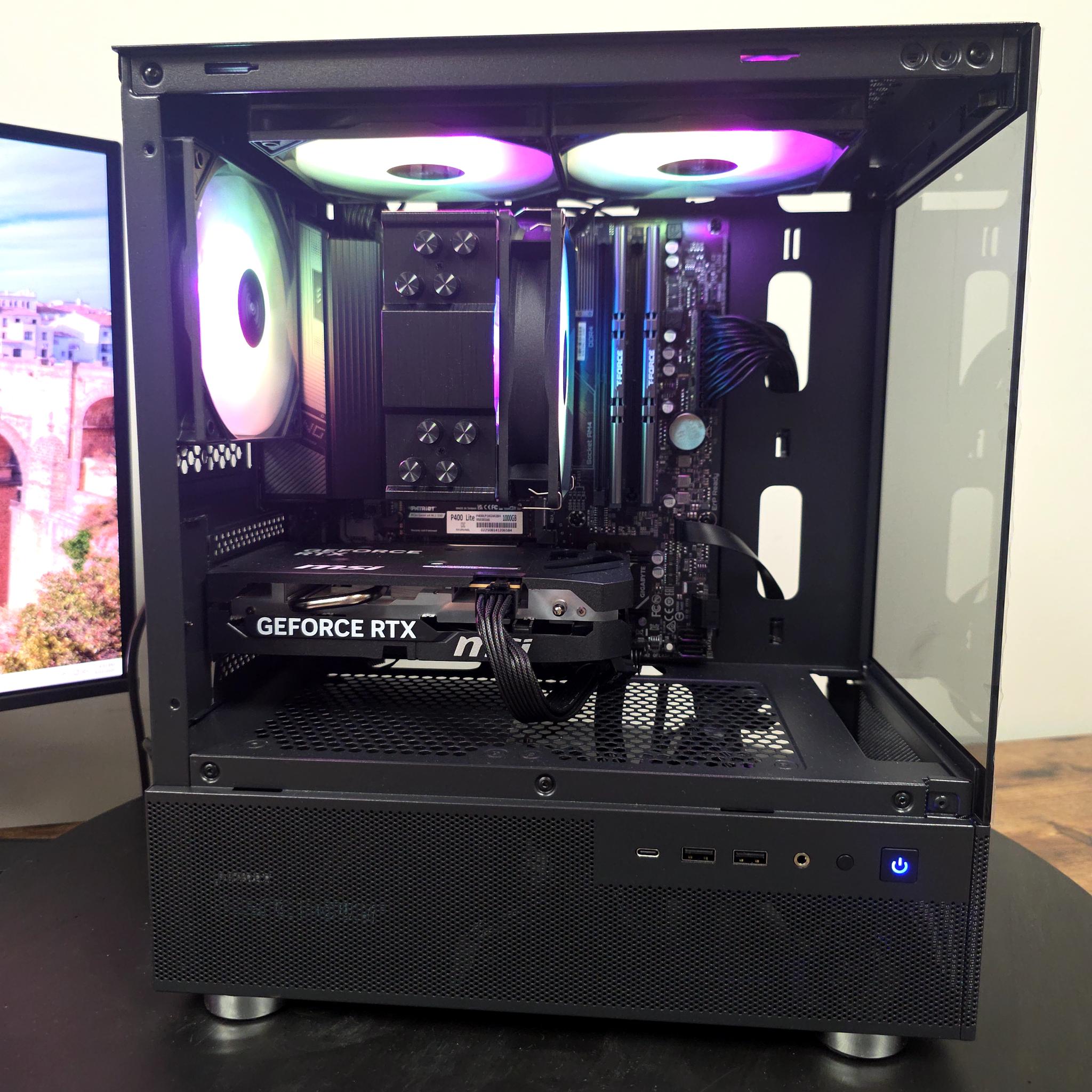 🔥 Ryzen 5 5500 + RTX 5050 Gaming PC 🔥 💻 16GB DDR4 RGB | 1TB NVMe SSD | Excellent 1080p Gaming