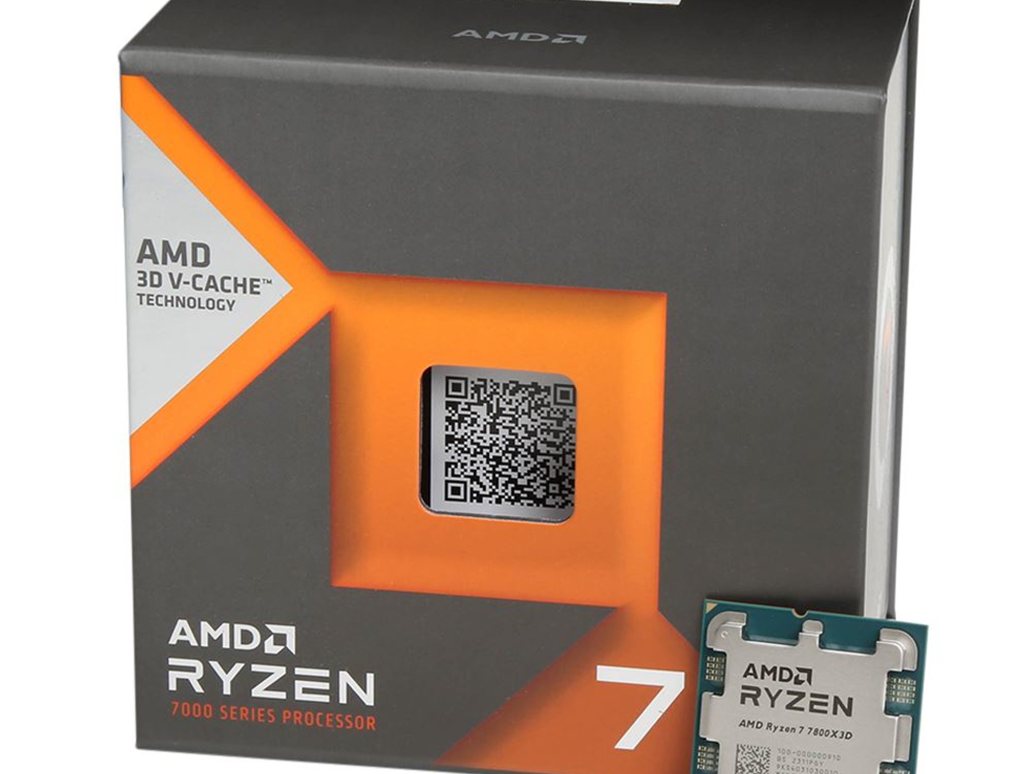 AMD Ryzen 7 7800X3D Raphael AM5 4.2GHz 8-Core Boxed Processor