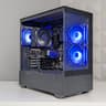 Black RGB Gaming PC - Ryzen 5 5500 - RTX 5060