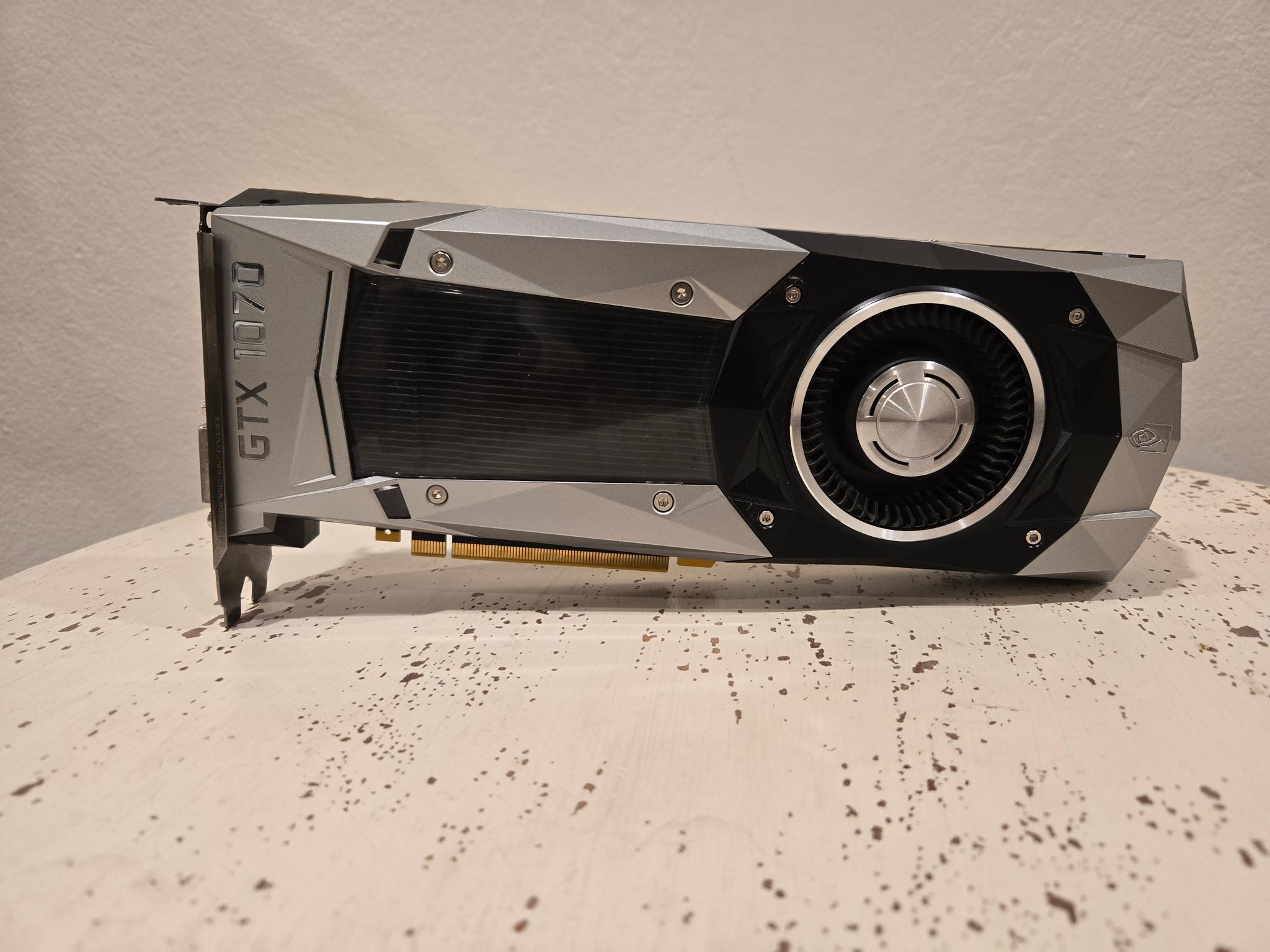 **READ DESCRIPTION** GTX 1070 Founders Edition 8GB GDDR5 Graphics Card