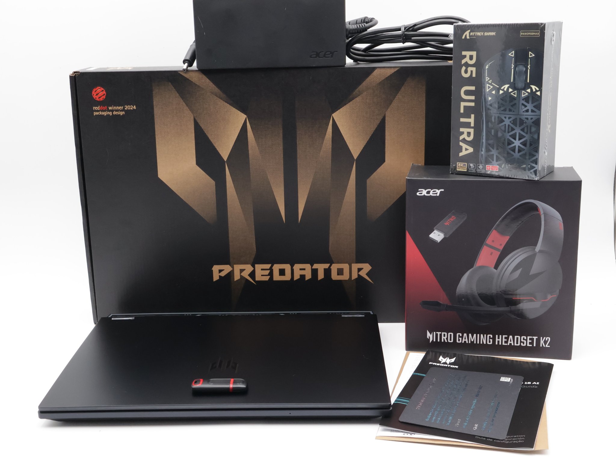 Acer Predator Helios Neo 16 AI RTX 5070 Ti 64GB RAM 4TB 990 PRO SSD BUNDLE