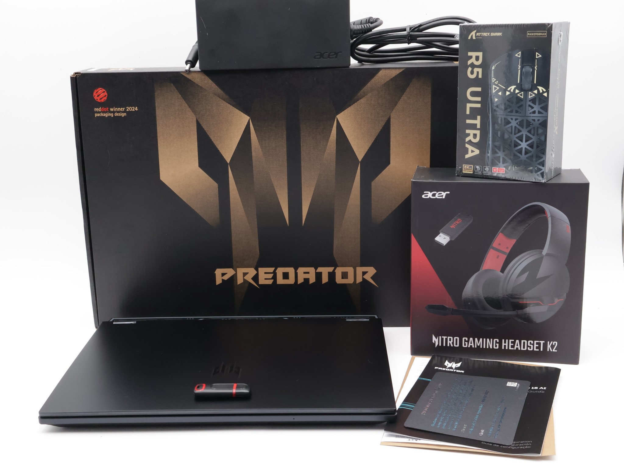 Acer Predator Helios Neo 16 AI RTX 5070 Ti 64GB RAM 4TB 990 PRO SSD BUNDLE