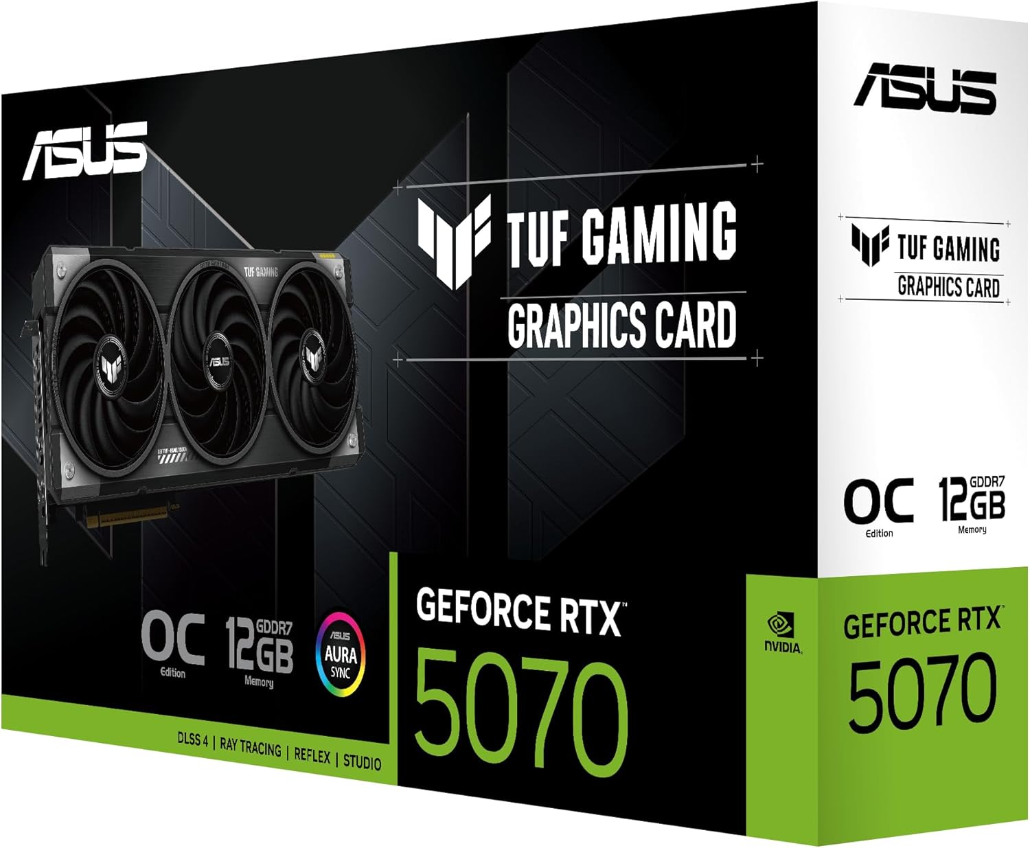 RTX 5070 12GB ASUS TUF Gaming GeForce GDDR7 OC Edition Gaming Graphics Card