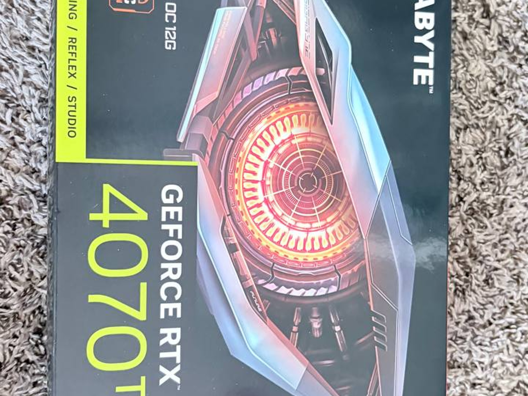 Gigabyte GeForce RTX 4070 Ti WINDFORCE OC 12G