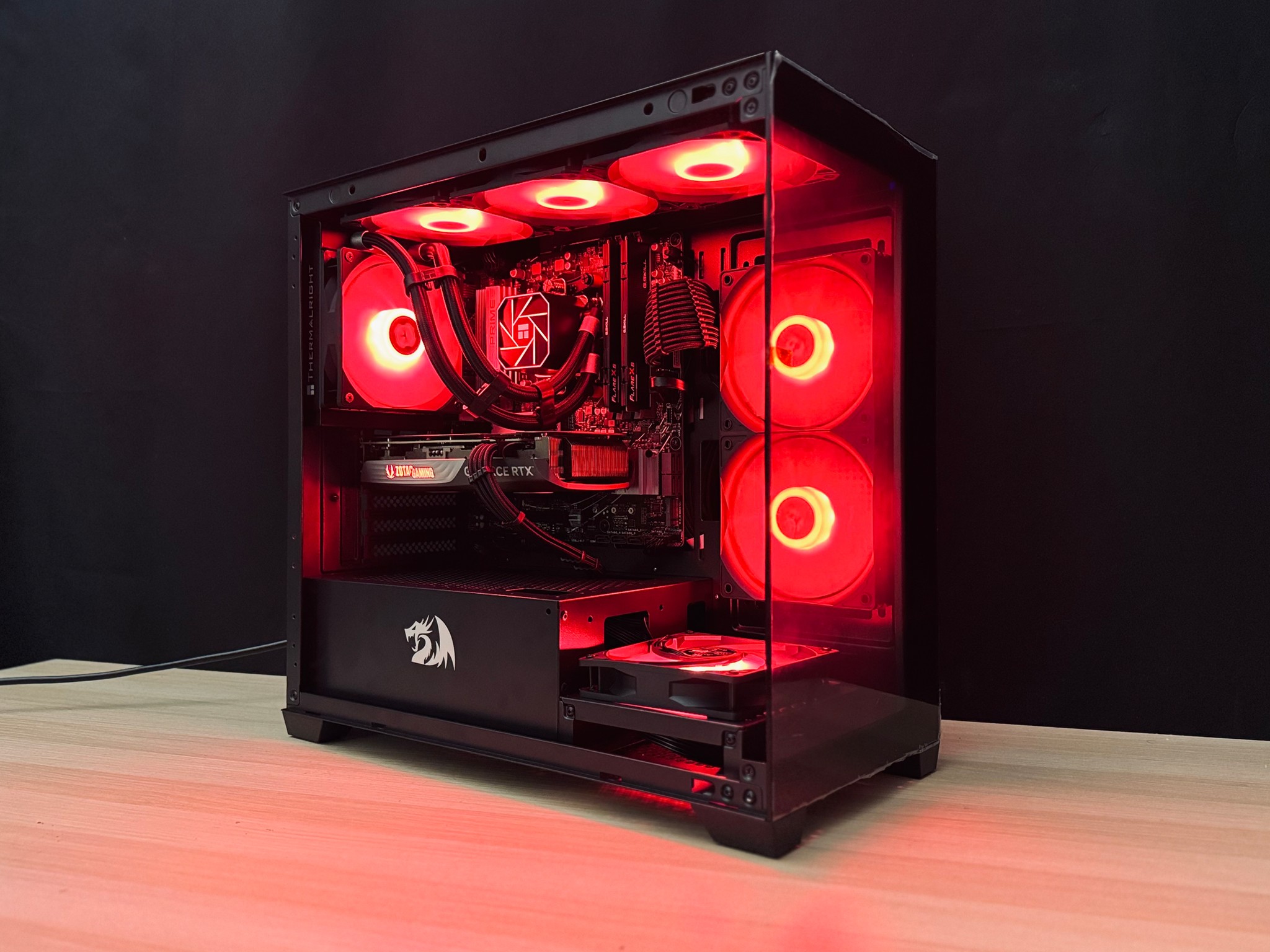 🐞UMBRA | AM5 1440p Gaming PC: RTX 4070, Ryzen 5 7500x, 32GB DDR5, 1TB M.2 SSD, WIFI
