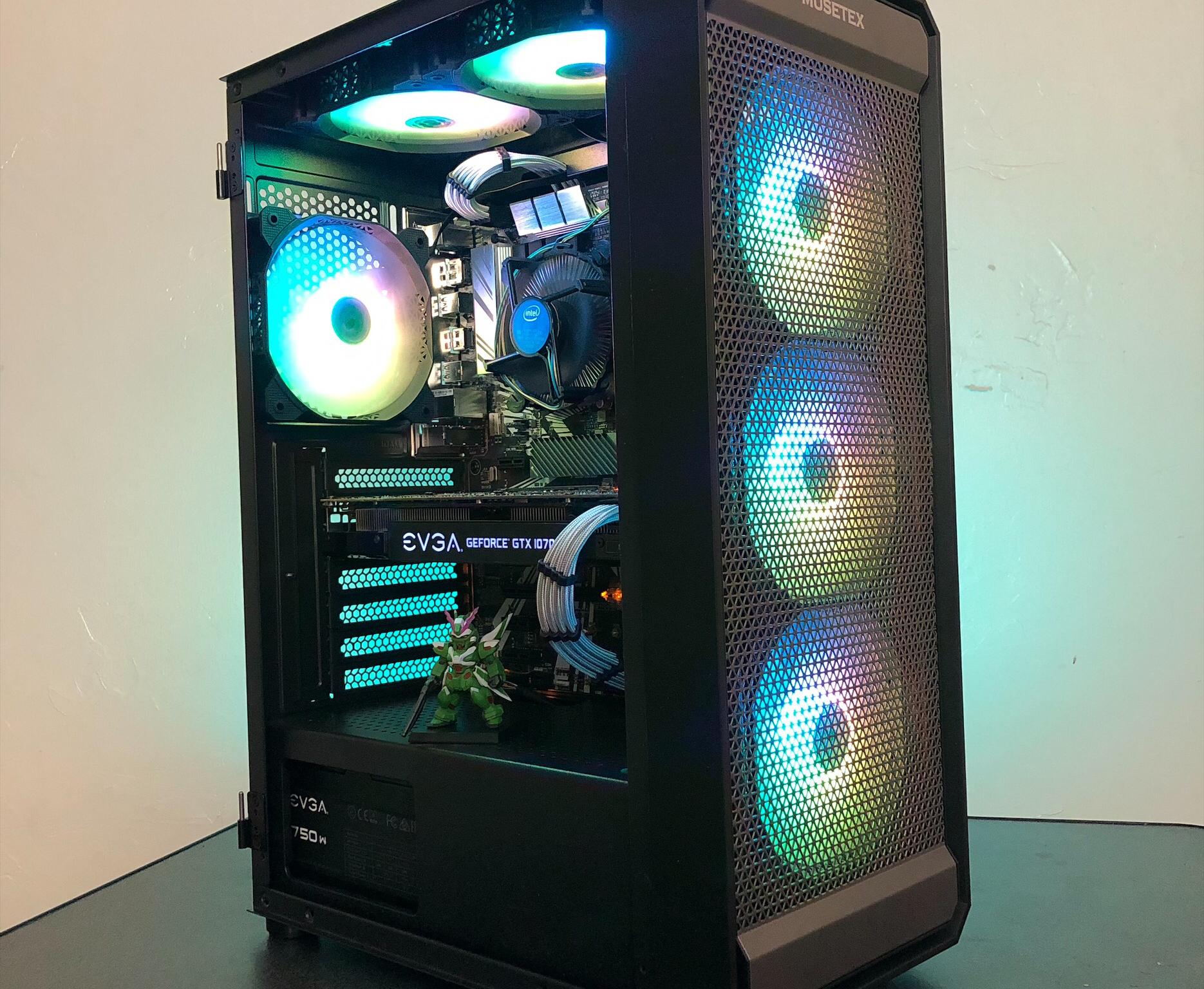 Upgradable Gaming PC | Intel Core i5-9500T + GTX 1070 8GB + 16GB RAM