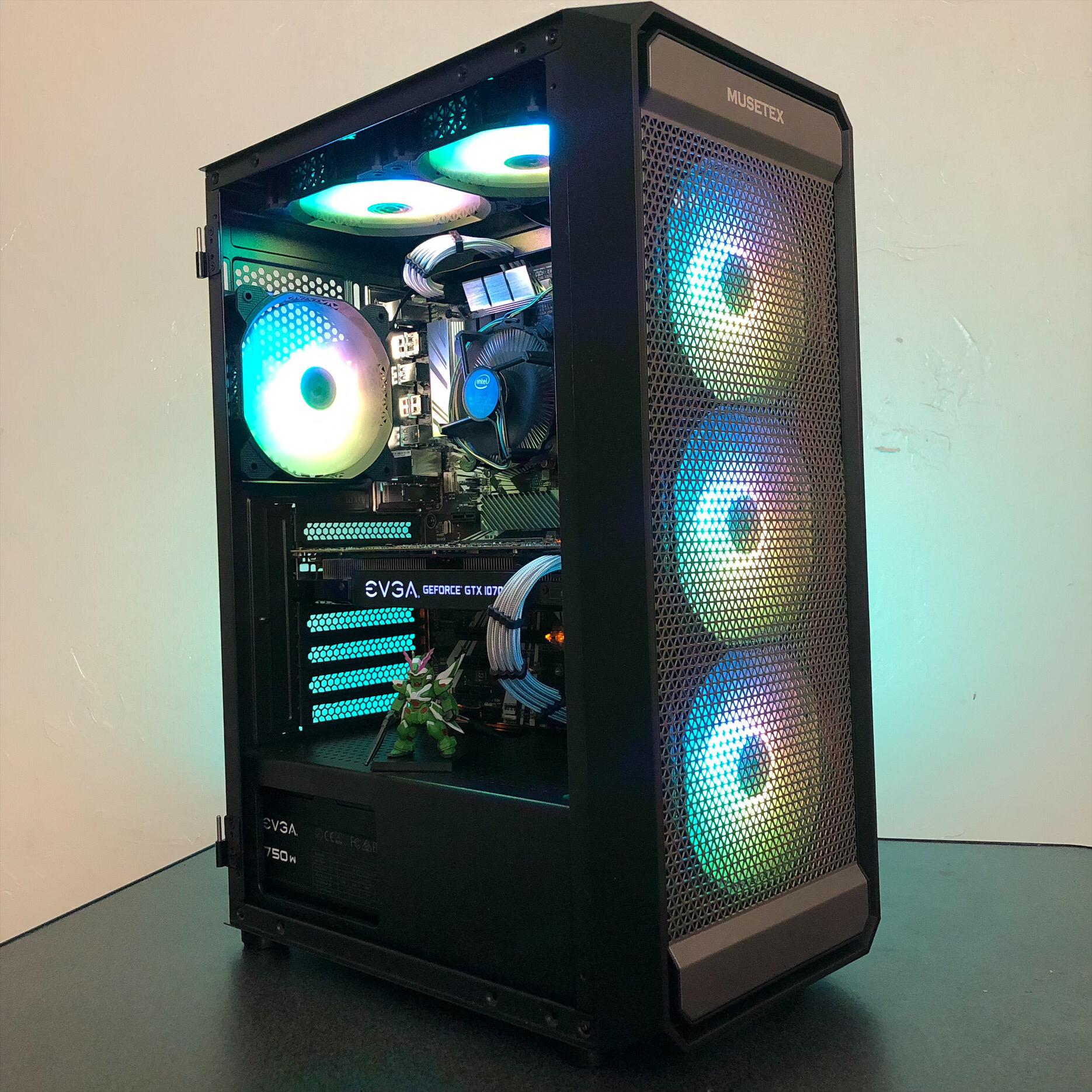Upgradable Gaming PC | Intel Core i5-9500T + GTX 1070 8GB + 16GB RAM