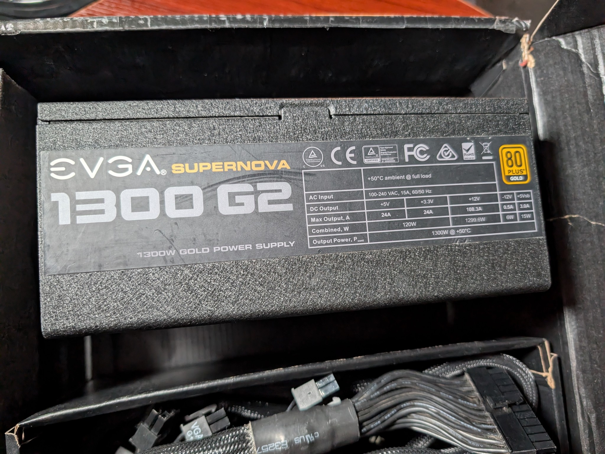 EVGA SuperNOVA 1300 G2 1300W 80+ Gold Power Supply