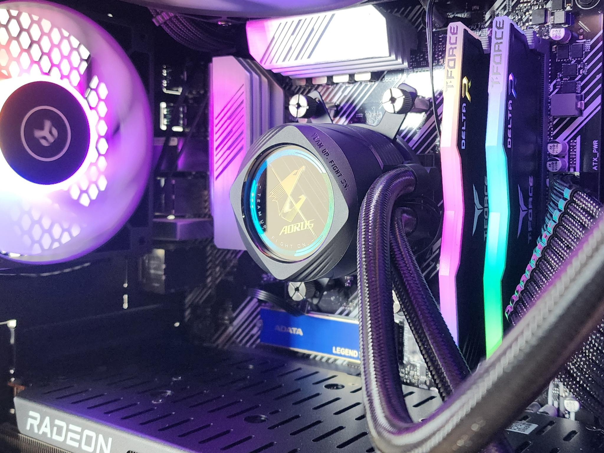 Gaming PC Ryzen 9 5950X 32GB RAM 1TB SSD RX 7800 XT 16GB Win11 Computer