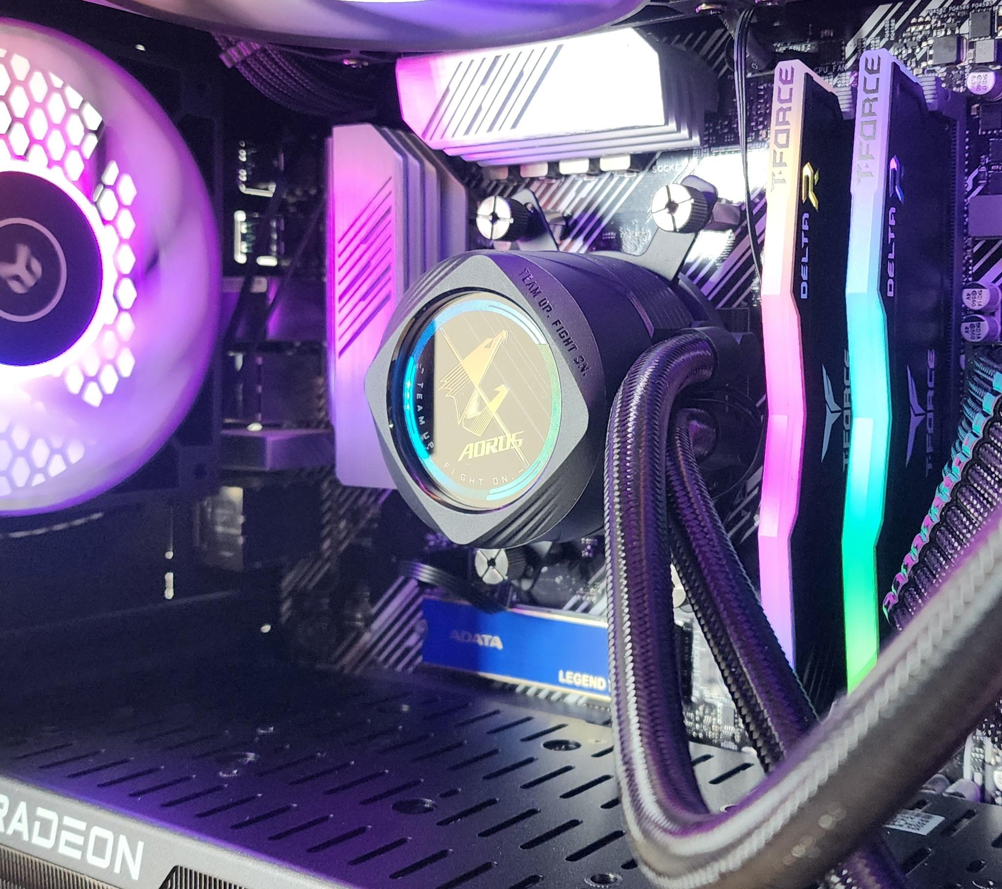 Gaming PC Ryzen 9 5950X 32GB RAM 1TB SSD RX 7800 XT 16GB Win11 Computer