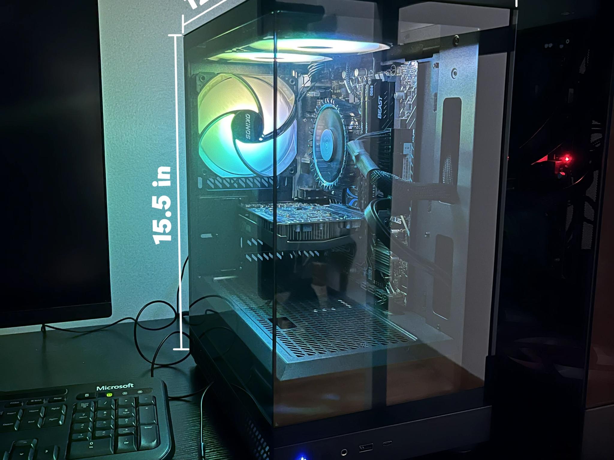 GeForce RTX 3050 Custom Gaming PC - Core i3-12100F, 16GB RAM