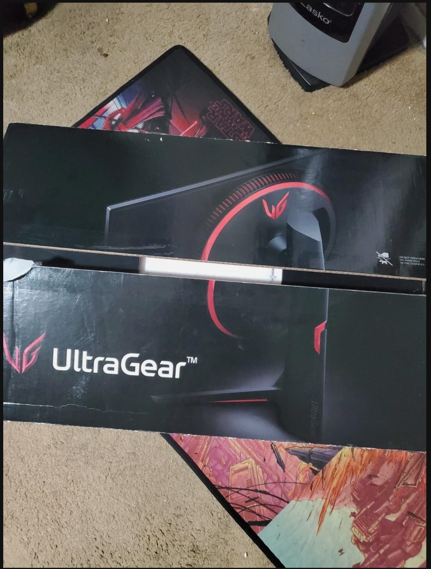 LG UltraGear 27GP850-B 27" 2k QHD 2k 180Hz OC Nano IPS Gaming Monitor w/ ORG box