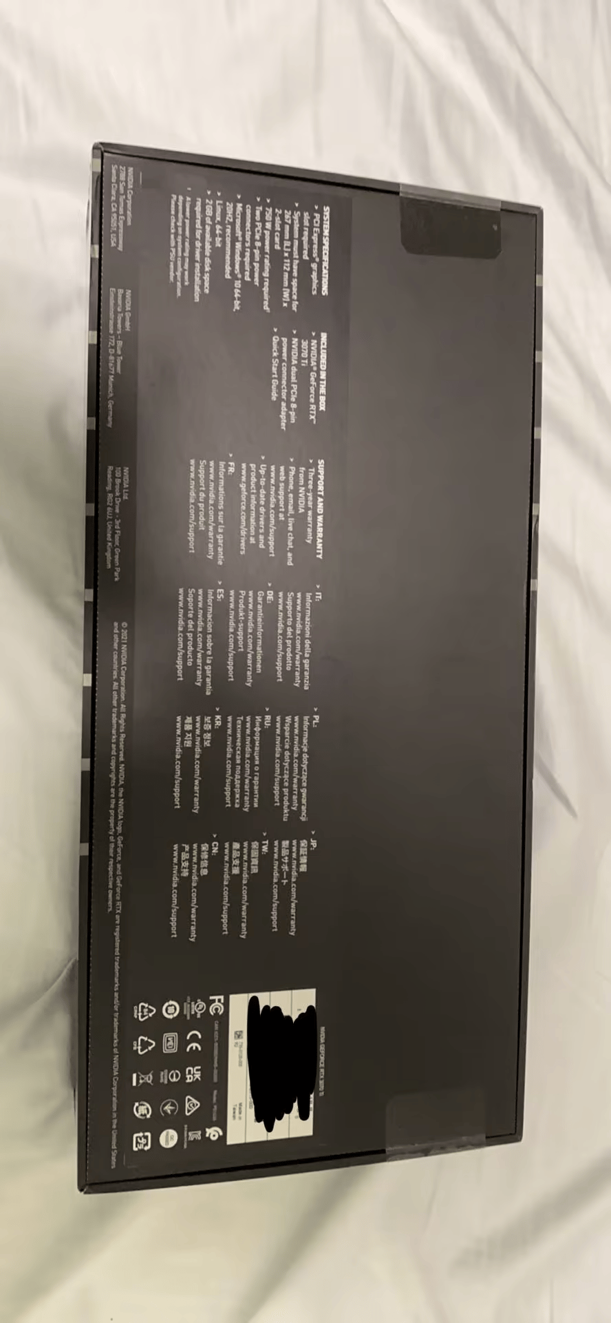 Nvidia GeForce 3070 Ti