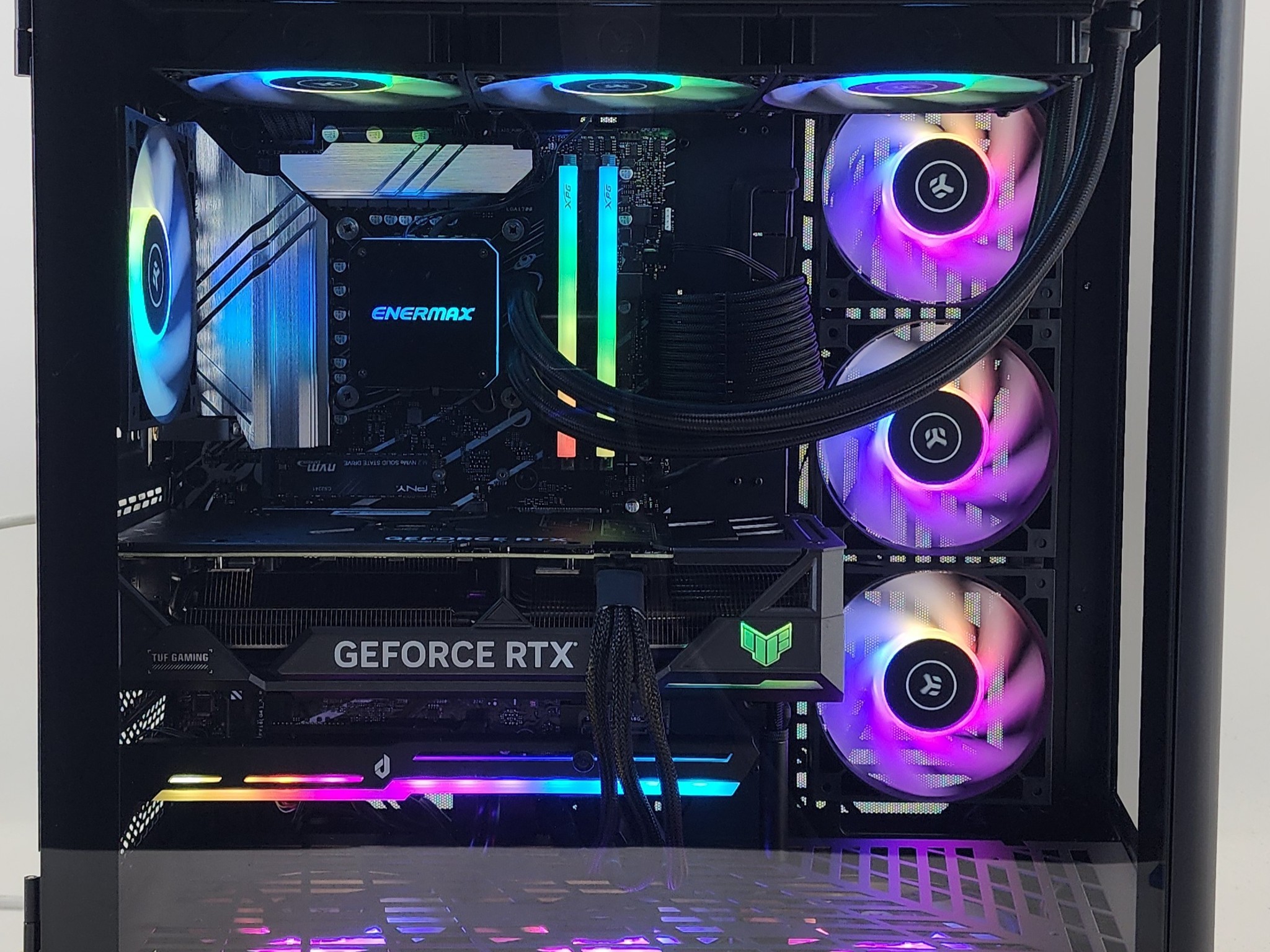 Gaming PC i7-14700KF 32GB RAM 2TB SSD RTX 4070 Ti 12GB Windows 11 PC