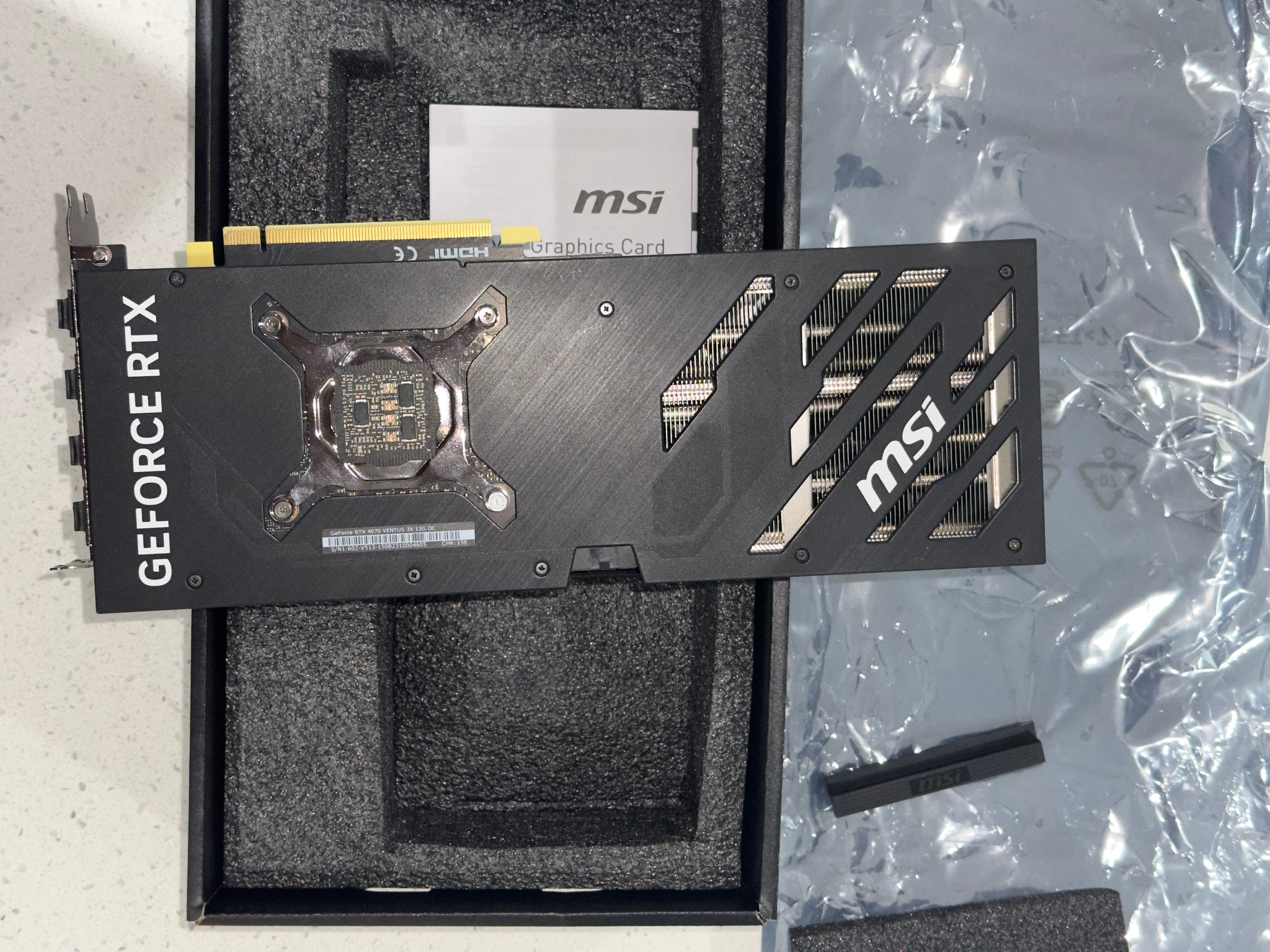 GEFORCE RTX 4070 VENTUS 3X (OC EDITION)