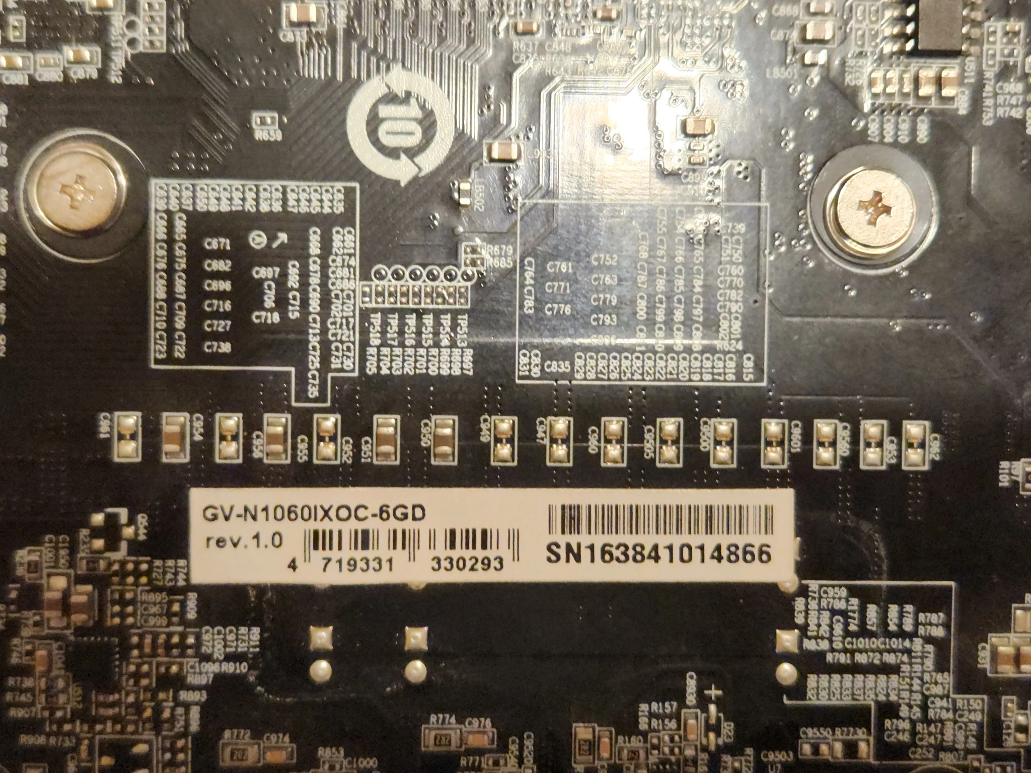 Gigabyte Nvidia GTX 1060 6GB OC GDDR5 Mini-ITX Graphics Card