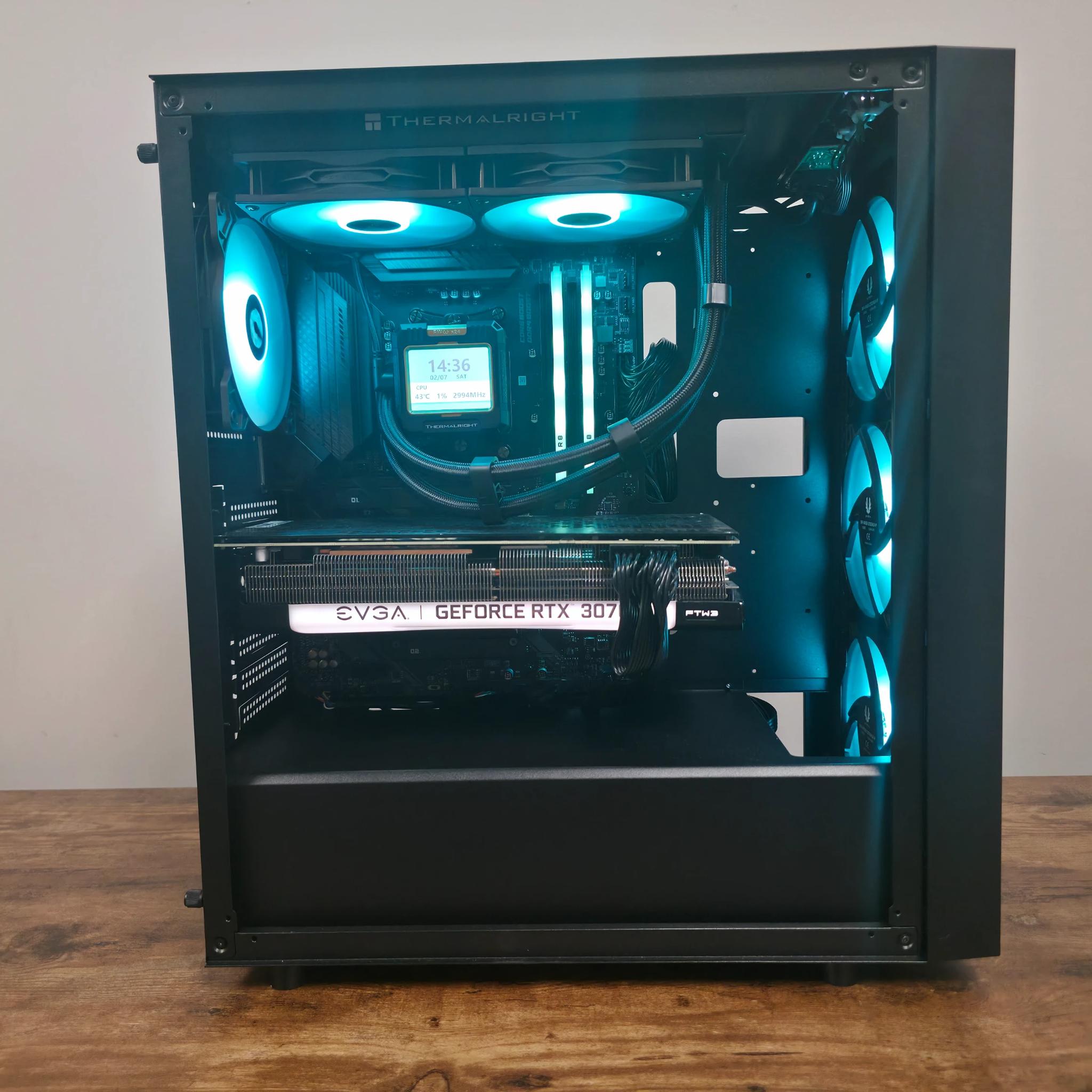 🔥 High-Performance Gaming PC — RTX 3070 Build l Ryzen 5700G l 32GB DDR4 | Overclocked 🔥