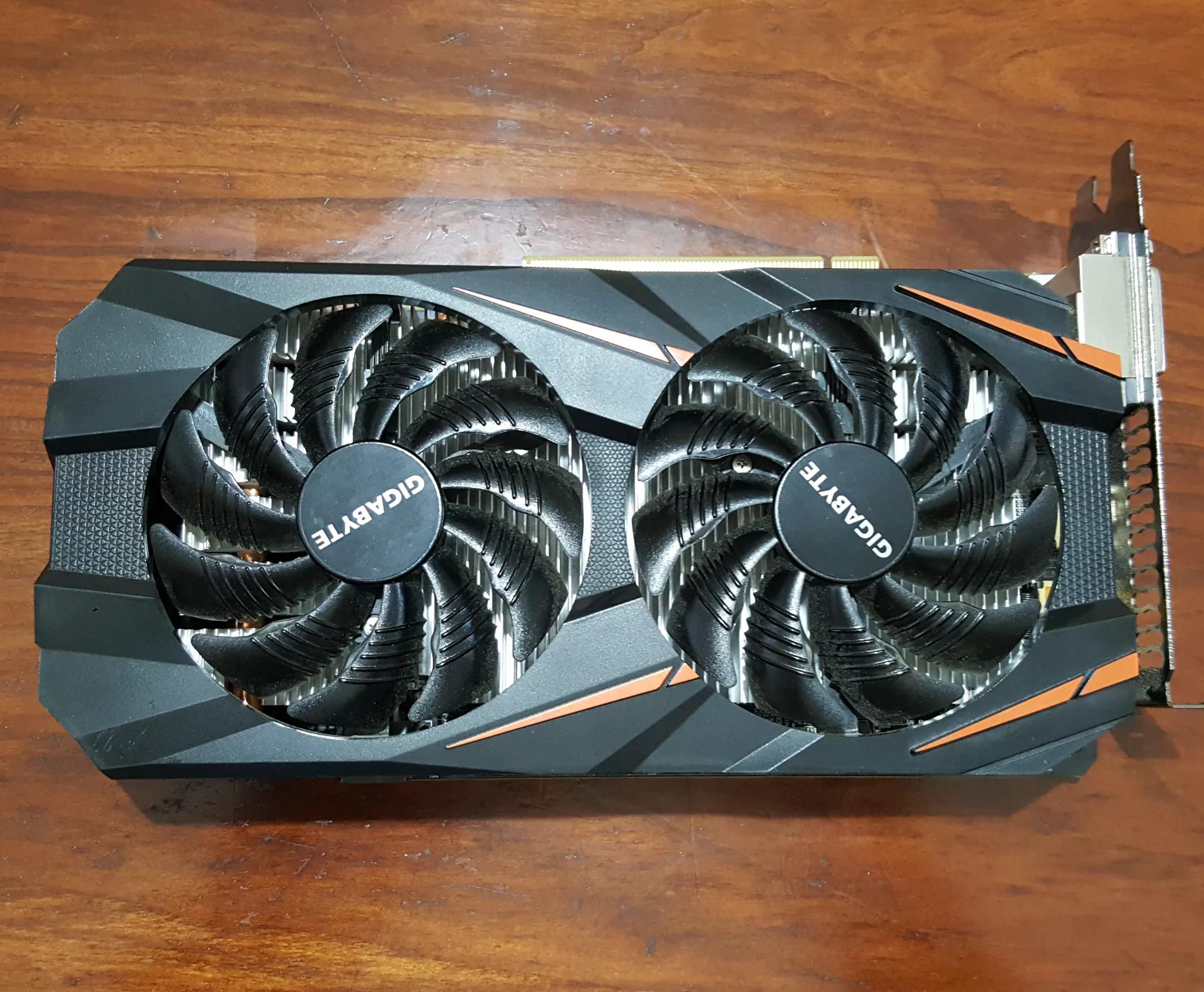 Nvidia GTX 1060 6GB GIGABYTE WINDFORCE OC