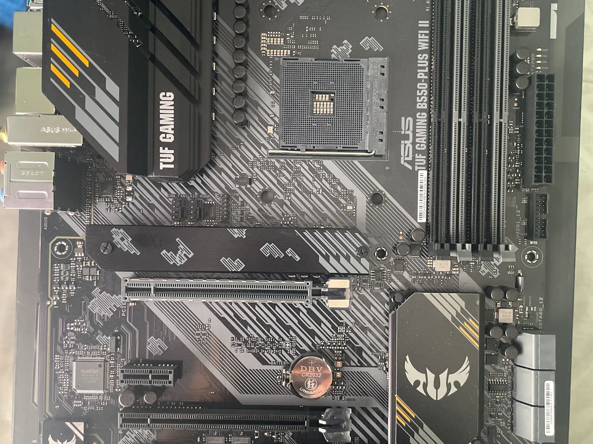 ASUS TUF Gaming B550-PLUS WiFi II AMD AM4 ATX Motherboard