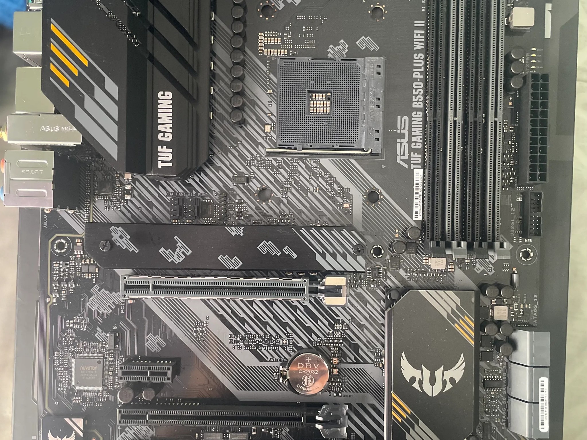 ASUS TUF Gaming B550-PLUS WiFi II AMD AM4 ATX Motherboard
