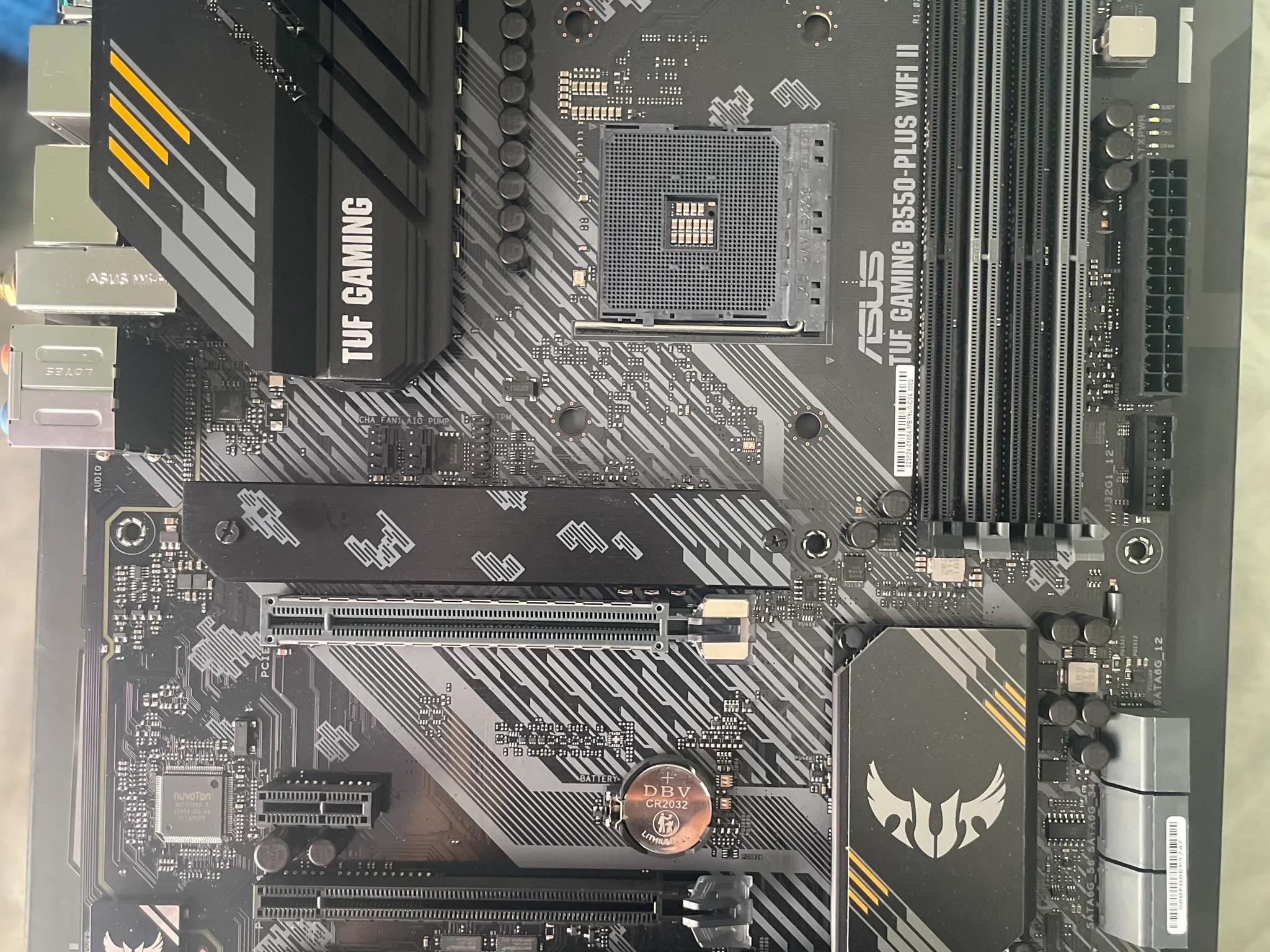 ASUS TUF Gaming B550-PLUS WiFi II AMD AM4 ATX Motherboard