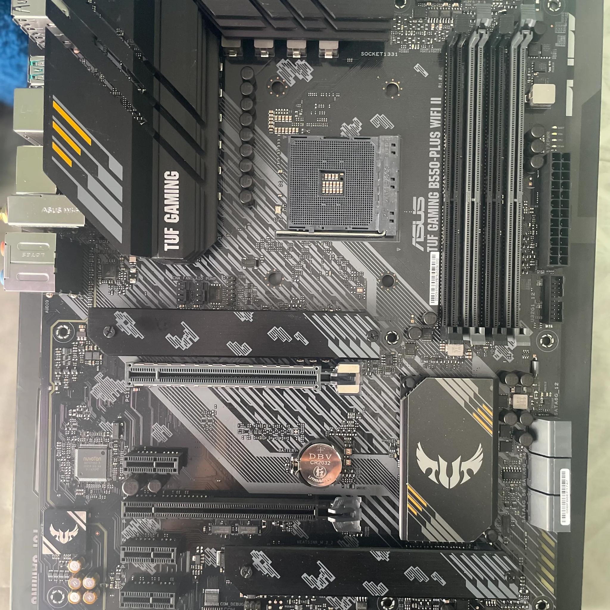 ASUS TUF Gaming B550-PLUS WiFi II AMD AM4 ATX Motherboard