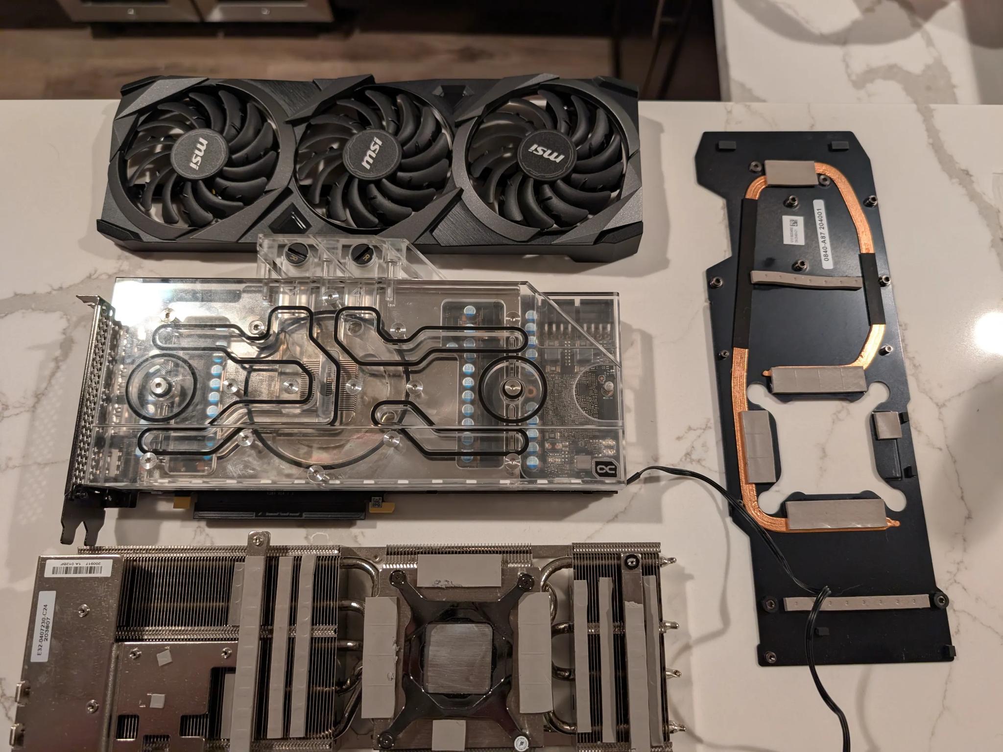 Alphacool Water Block MSI Ventus 3X OC RTX 3090 24GB