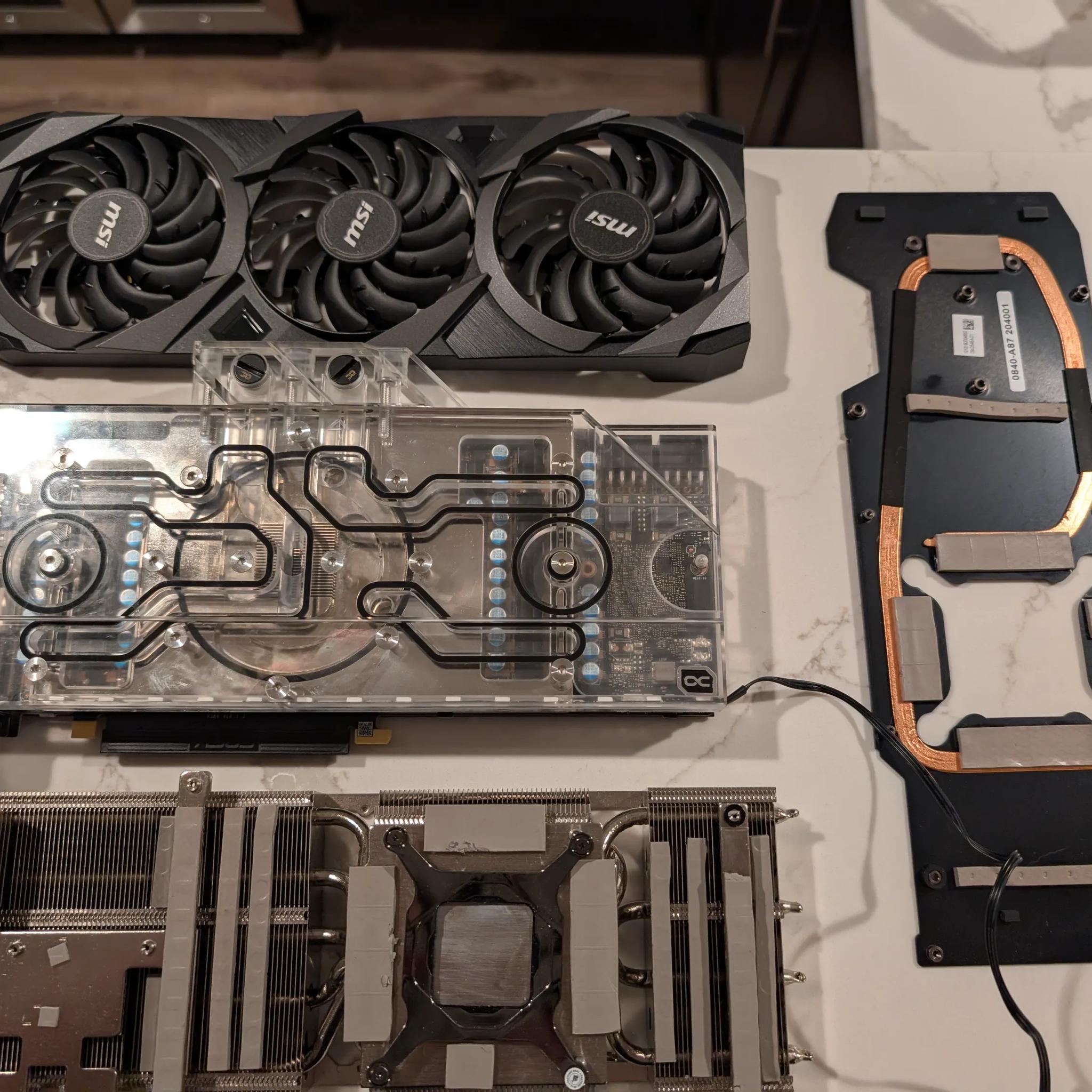 Alphacool Water Block MSI Ventus 3X OC RTX 3090 24GB