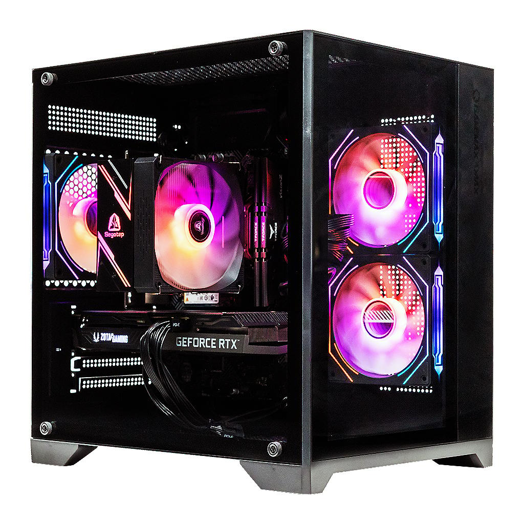 NextGen Gaming PC Desktop The Aquacore i5-12400F 4.4GHz, RTX 3060 TI, 512GB NVME SSD, 16GB DDR4