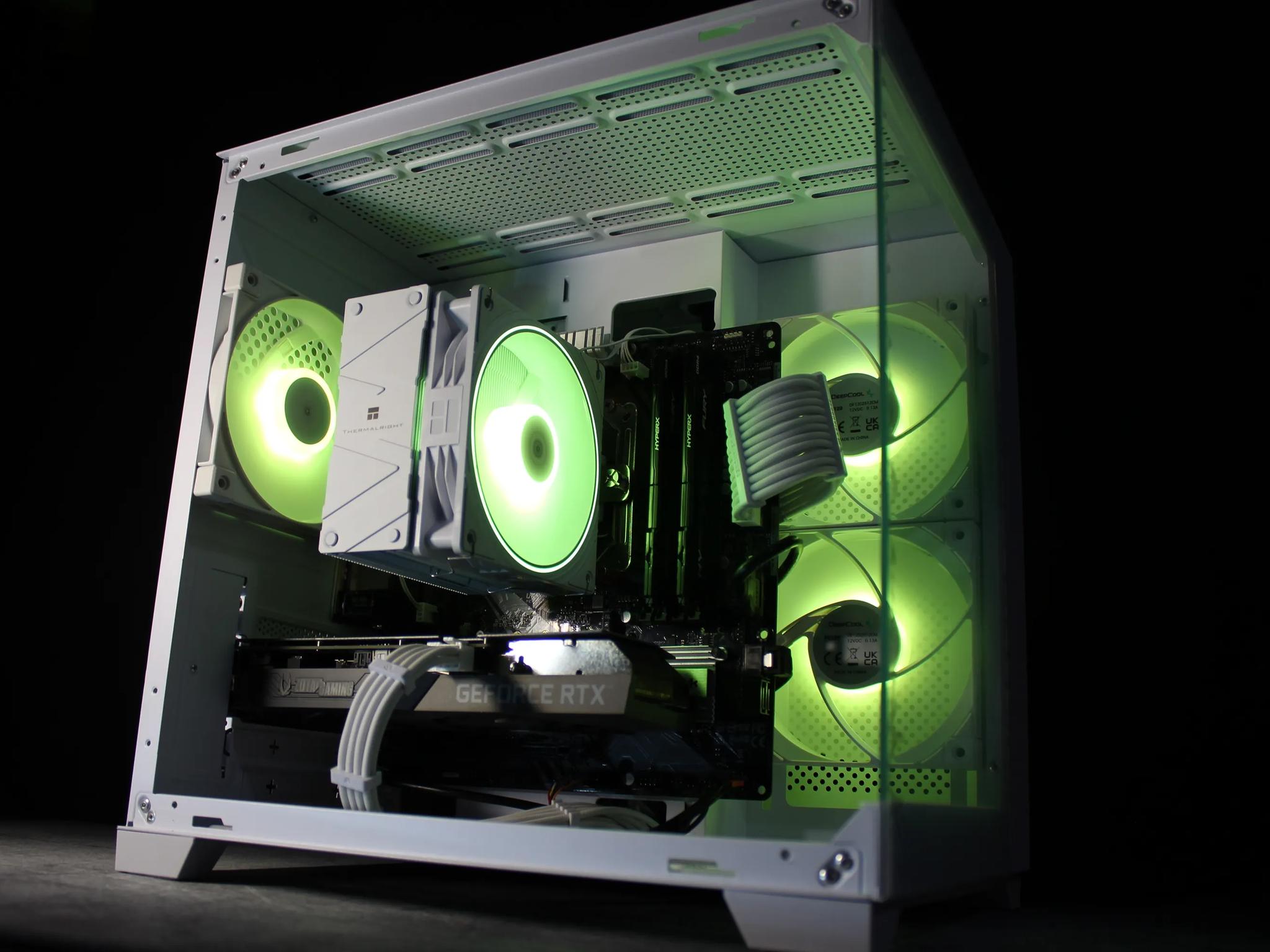 🤍 White Gaming PC [RTX 3060][Ryzen 5 5500][1TB SSD]