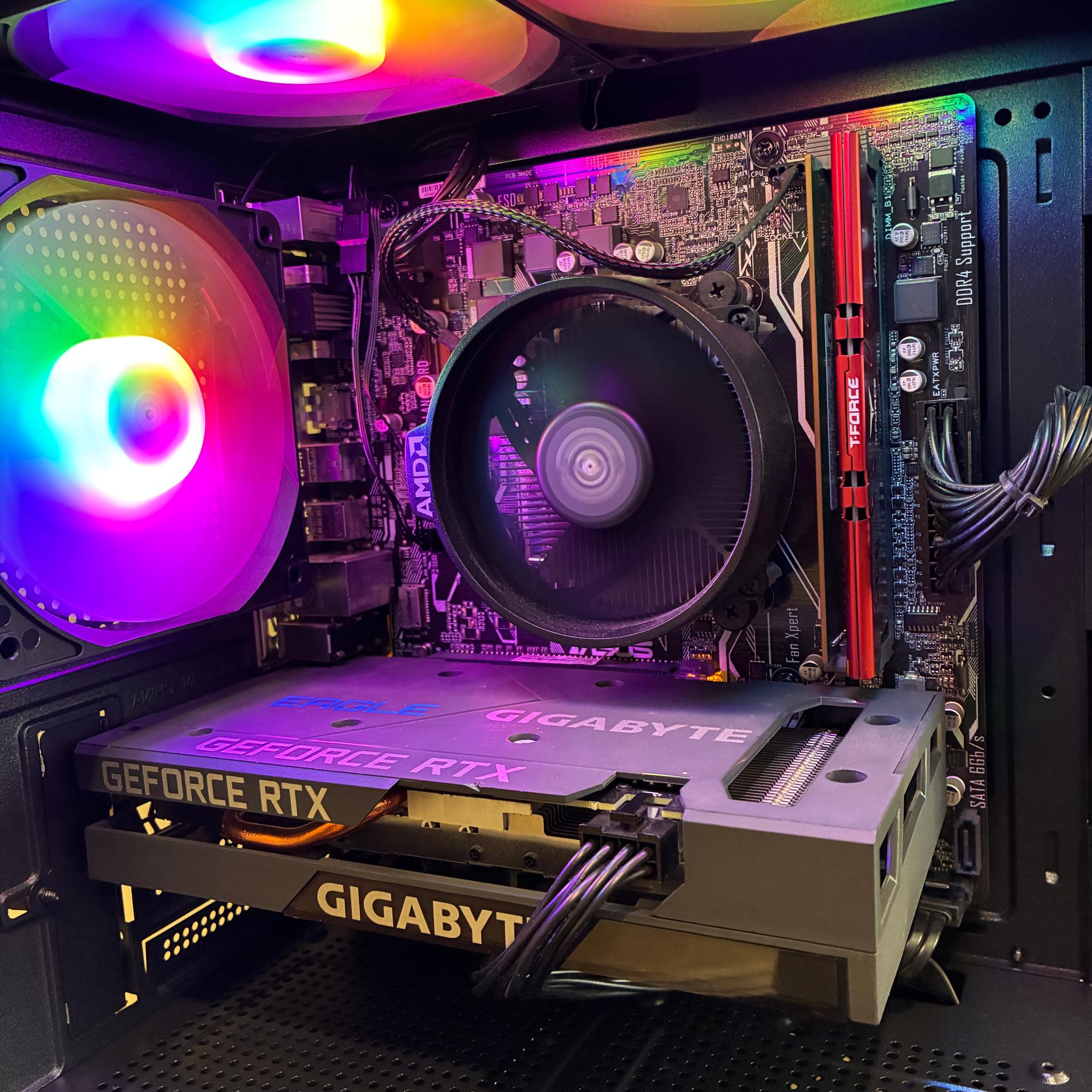 RTX 3050 8GB | Ryzen 5 2600 | 16GB | 512GB SSD | Gaming PC