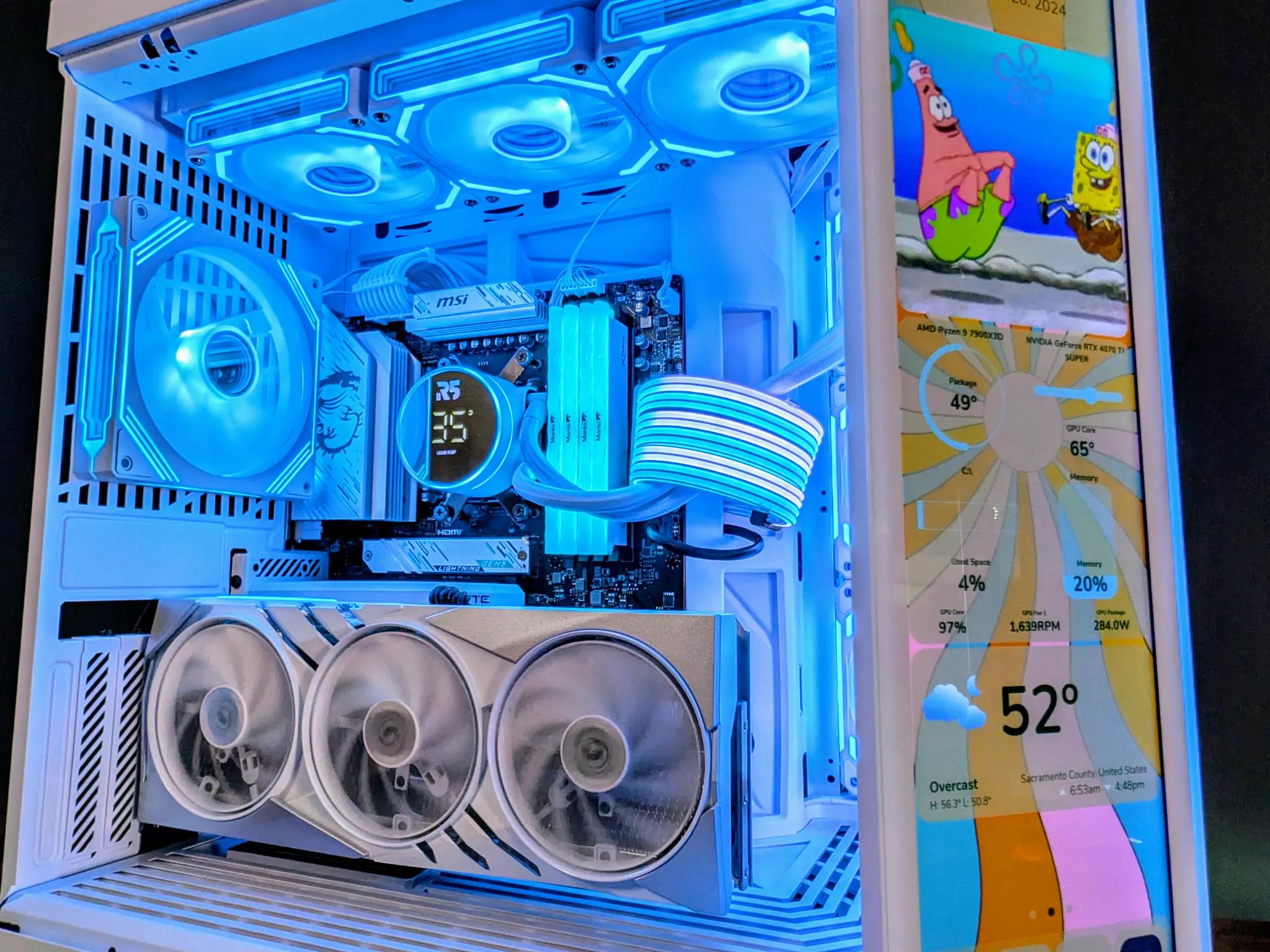 RTX 4070ti Super // Ryzen 9 7900x3D // 32GB DDR5 // 2TB Samsung 990 Pro // WiFi - Hyte Y70 Infinite!