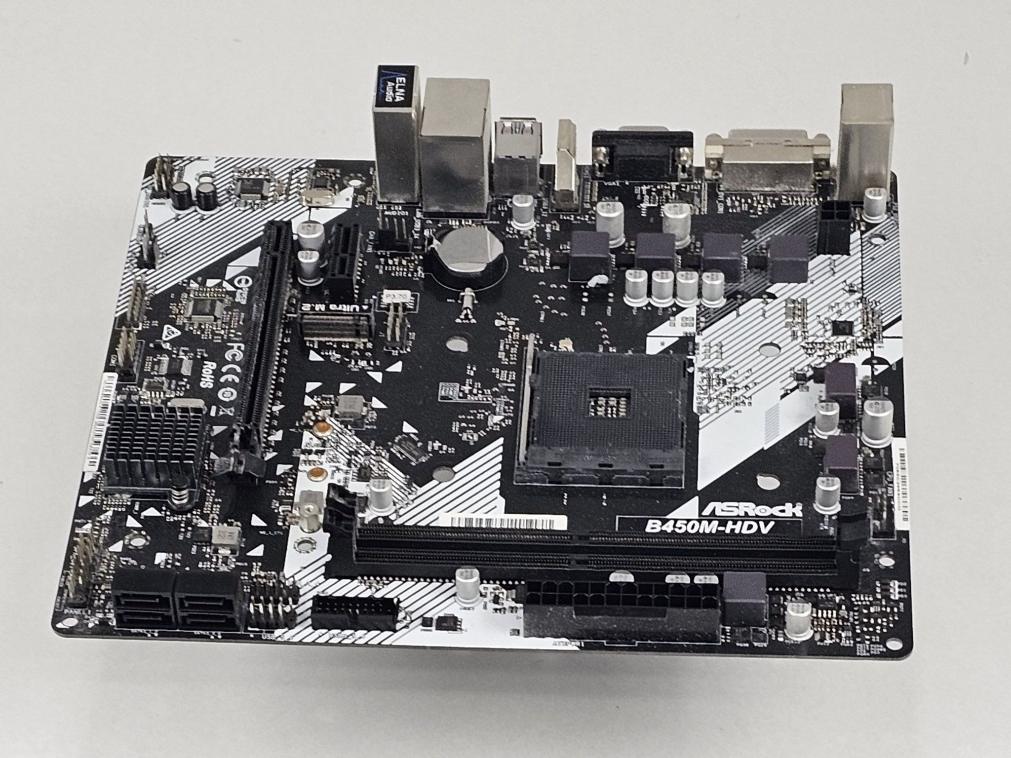 ASRock B450M-HDV AMD AM4 DDR4 mATX Motherboard
