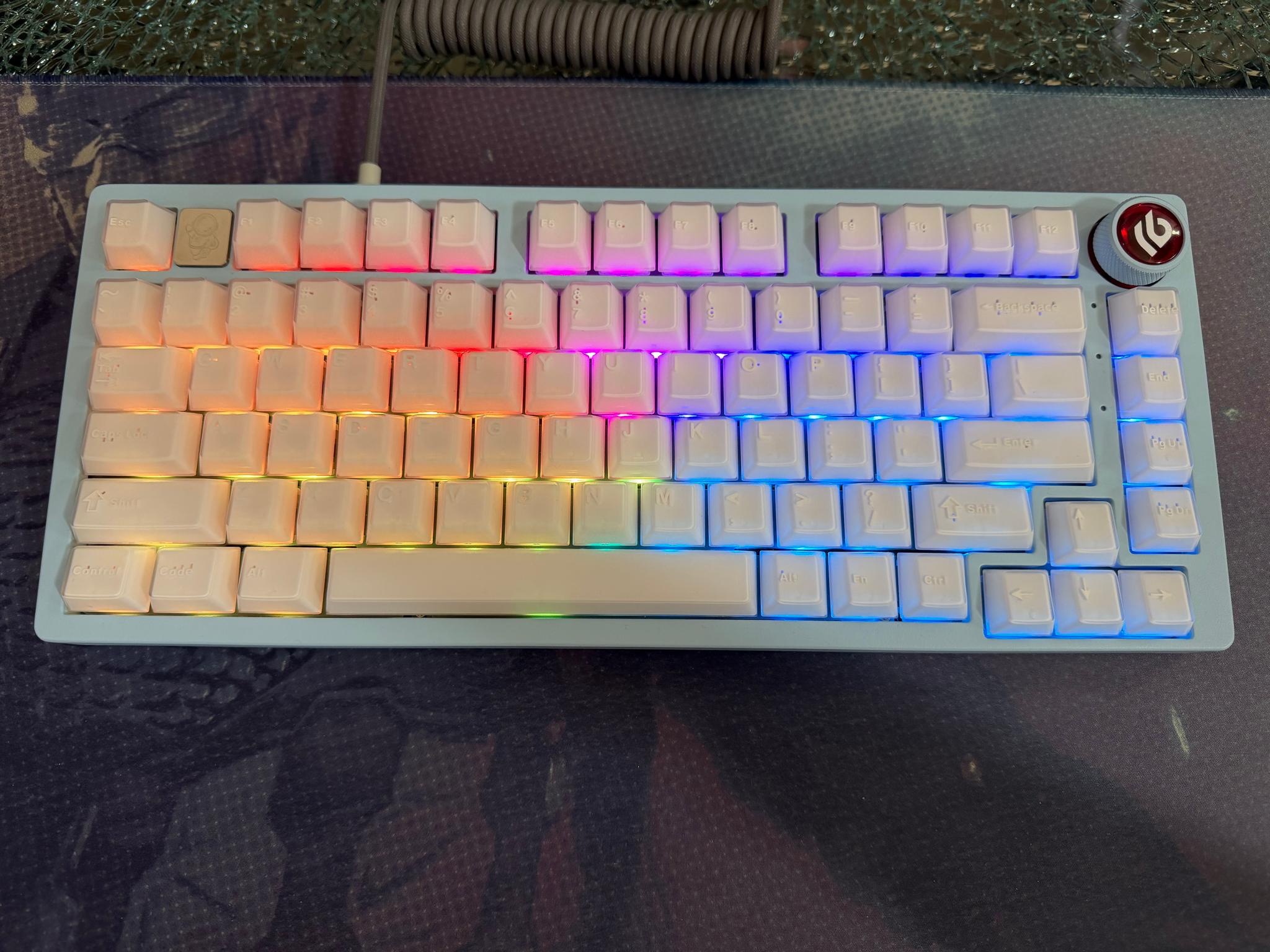 Leobog Hi75 75% Custom Mechanical Keyboard | Tactile Switches | Blue
