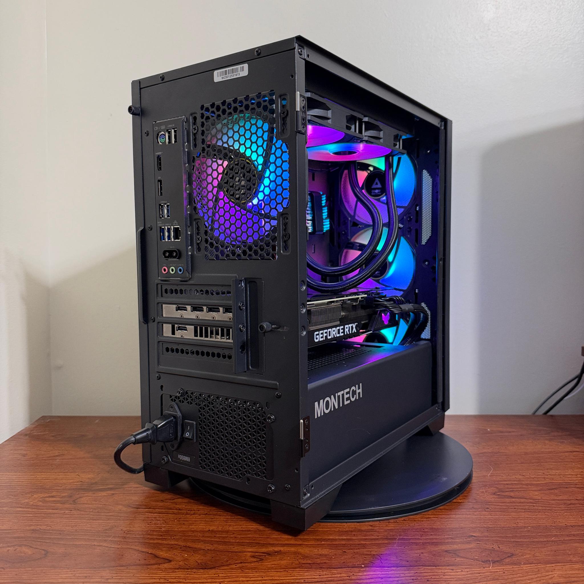 RTX 3080 Custom Gaming PC | Ryzen 7 5800XT | 1TB NVMe SSD | 32gb DDR4 Ram | M-ATX