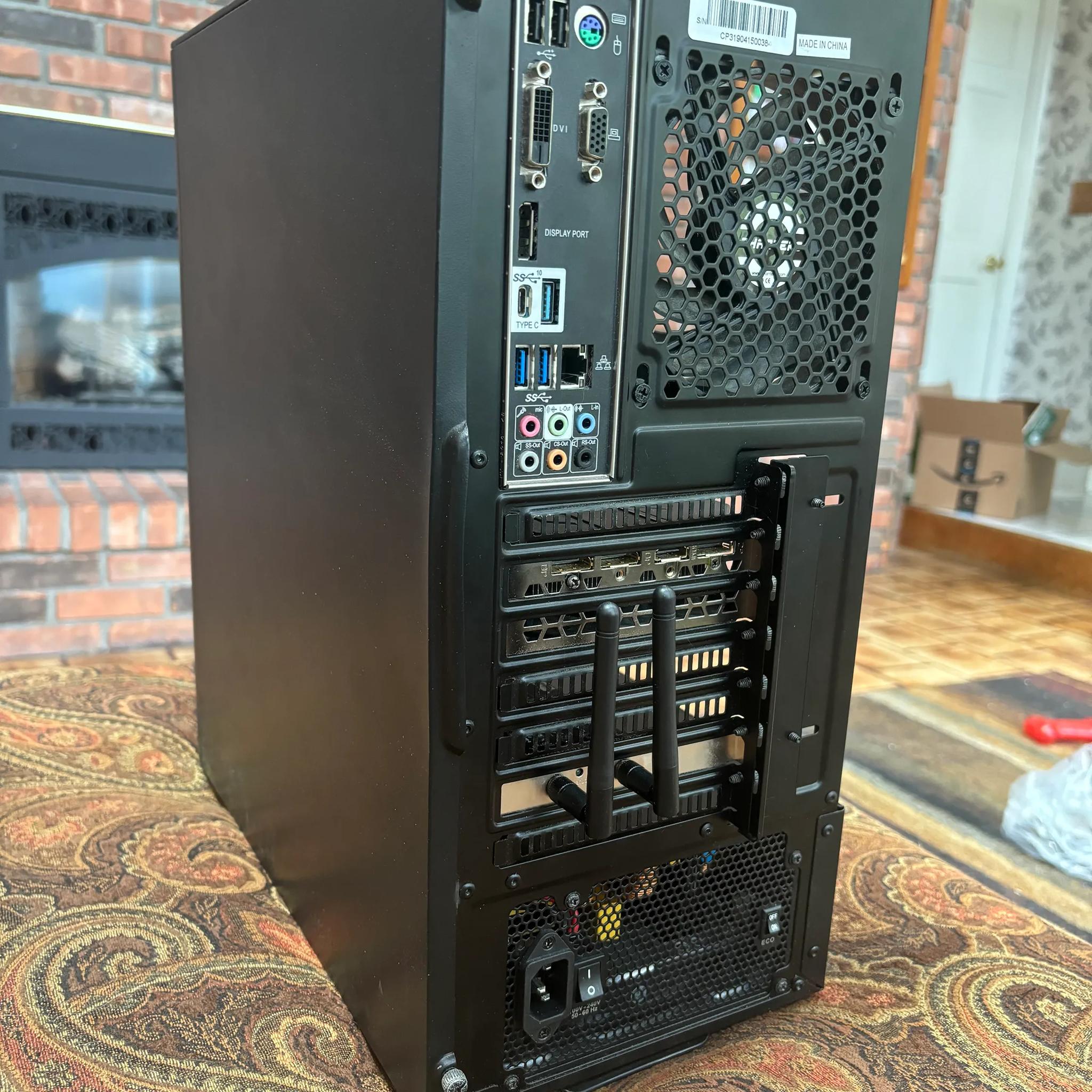 Good Starter PC - Intel Core i5-9400F, NVIDIA GeForce GTX 1660, 16GB Mem.
