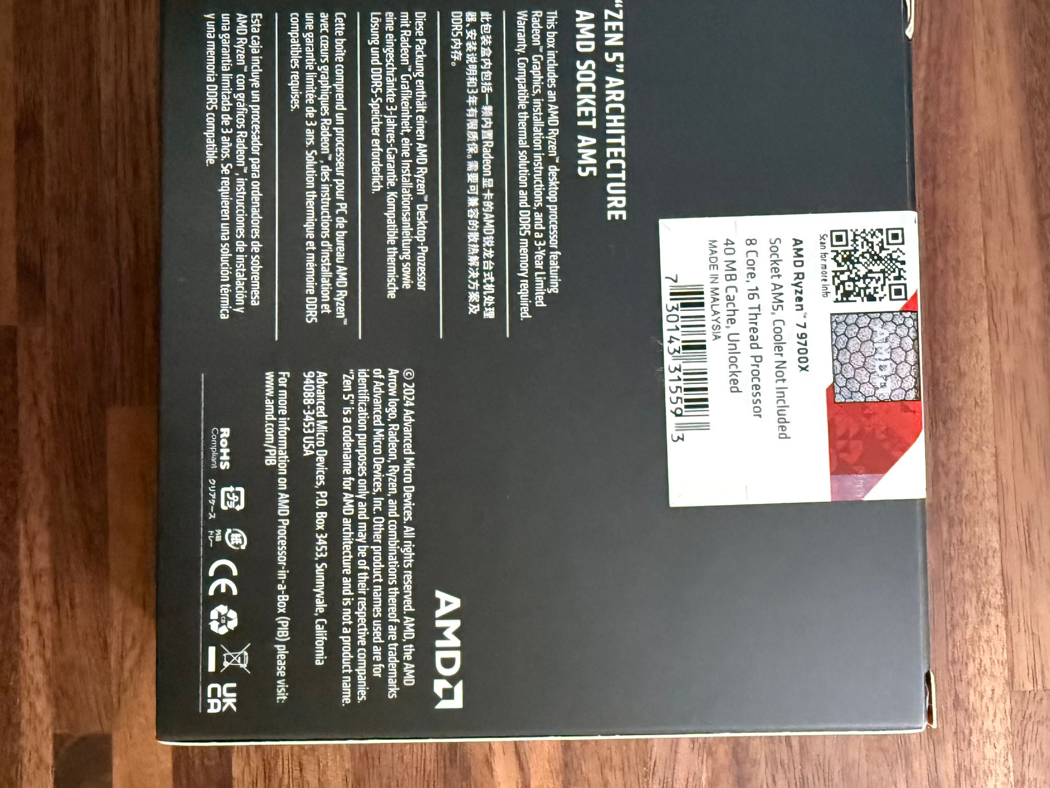 LOOK!! *FREE* Motherboard with CPU purchase BIG SAVINGS NEW Prime X870-P WIFI Ryzen 7 9700