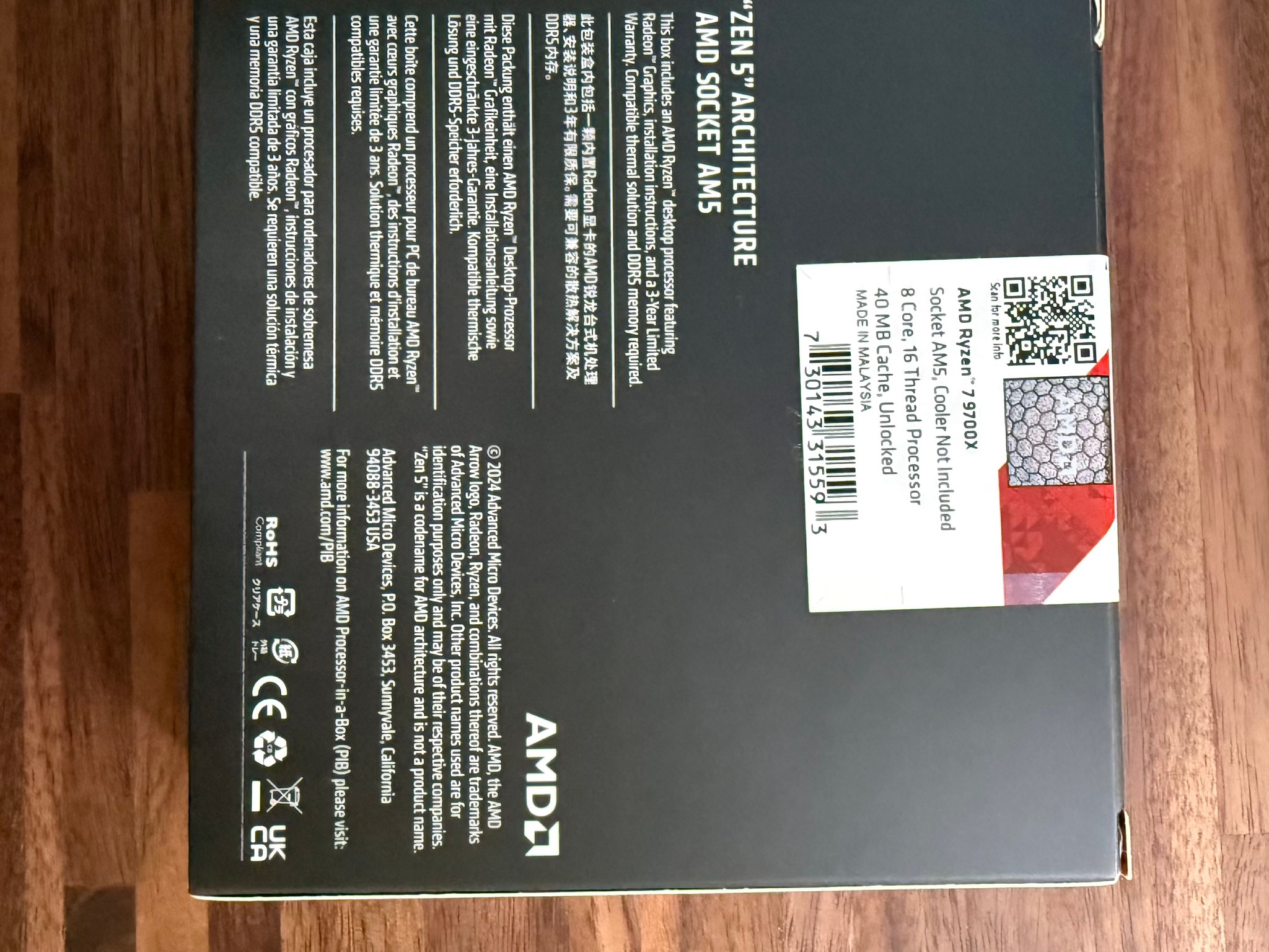 LOOK!! *FREE* Motherboard with CPU purchase BIG SAVINGS NEW Prime X870-P WIFI Ryzen 7 9700