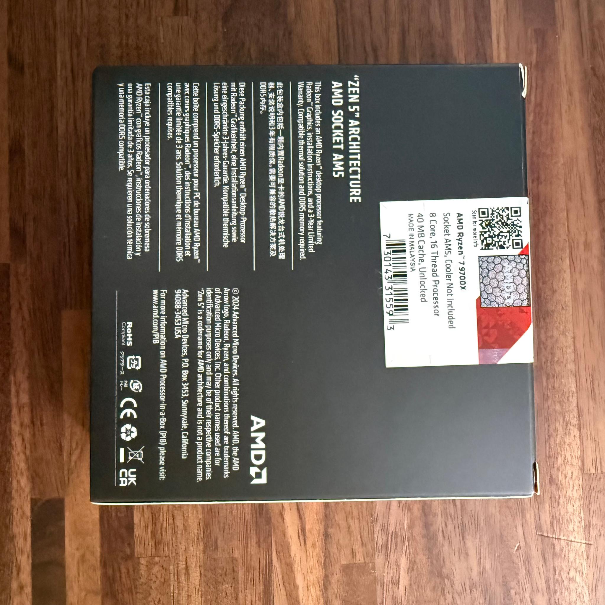 LOOK!! *FREE* Motherboard with CPU purchase BIG SAVINGS NEW Prime X870-P WIFI Ryzen 7 9700