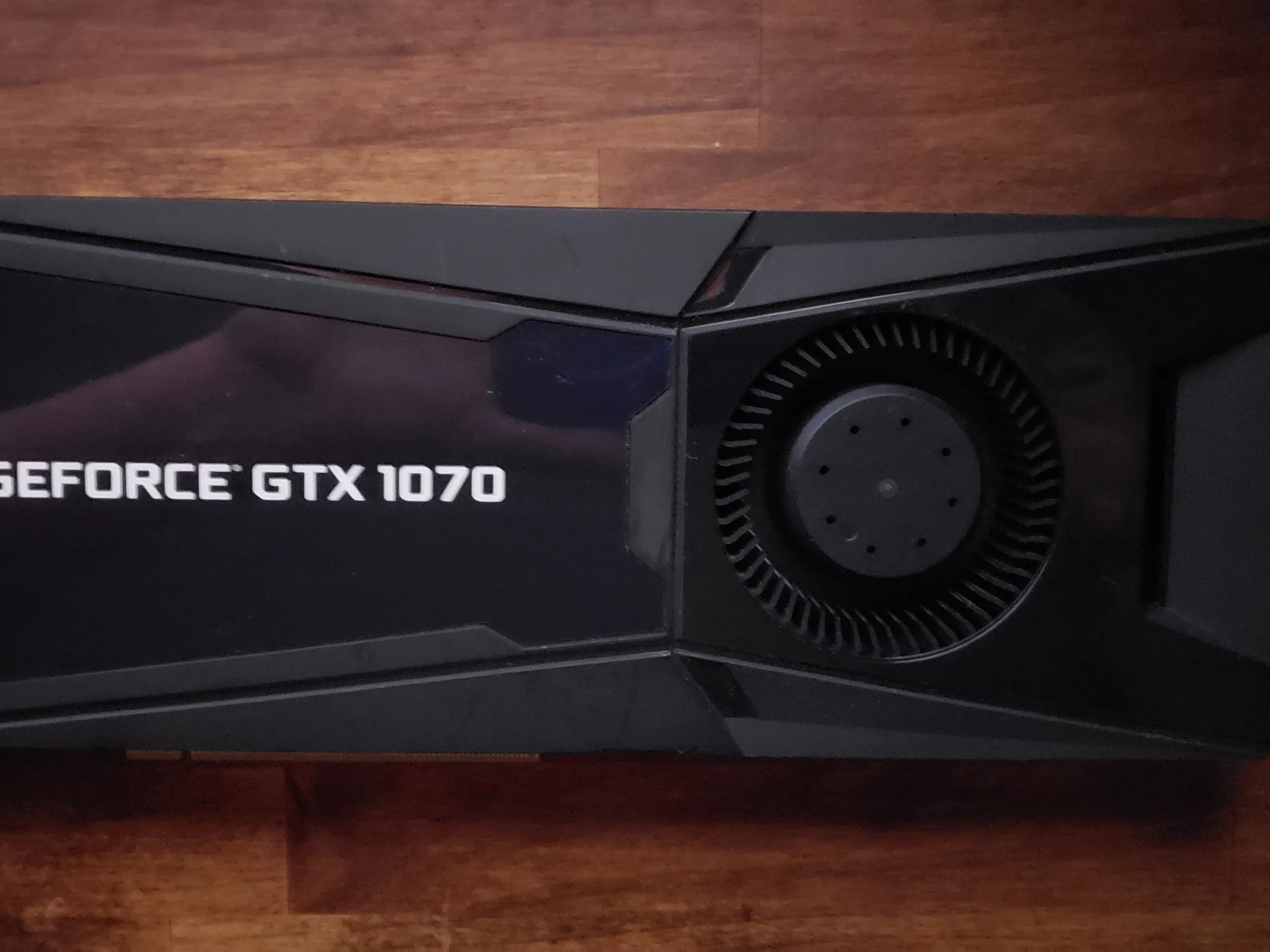 PNY GTX 1070 graphics card with 8gb memory