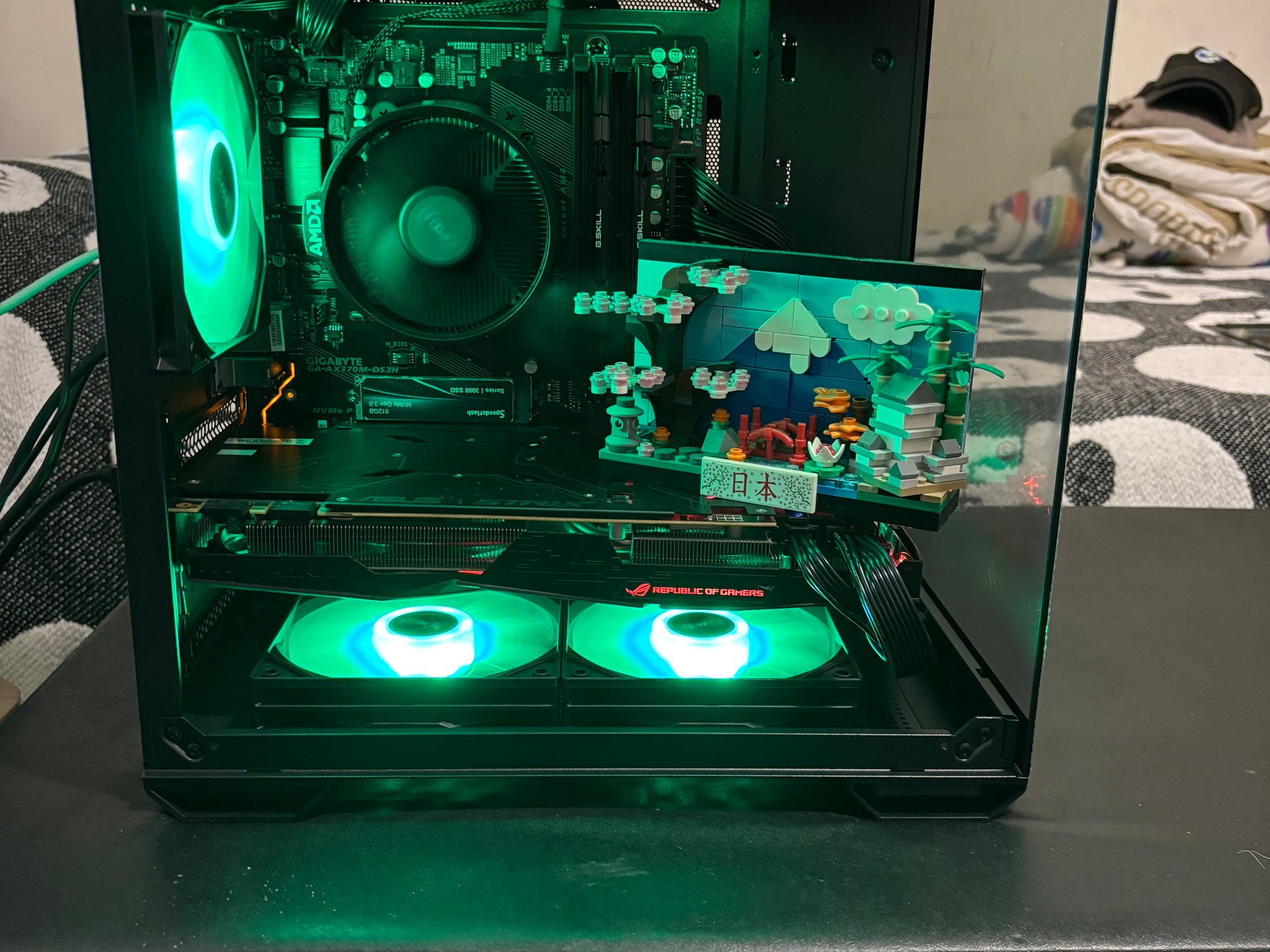 “Perfect All Black Gaming PC"| GTX 1080 8GB | Plug And Play Ready|