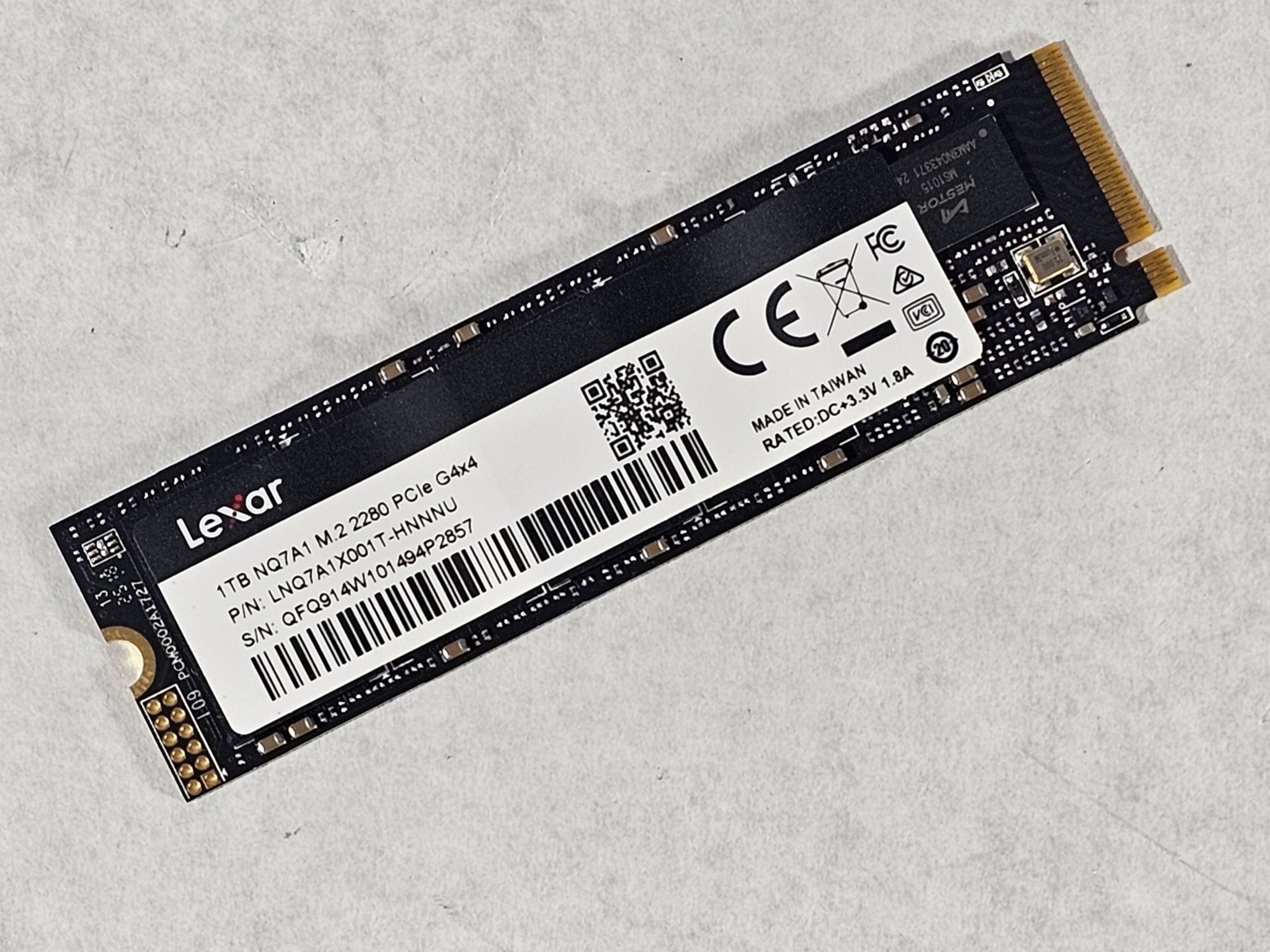 1TB NVMe M.2 SSD Lexar