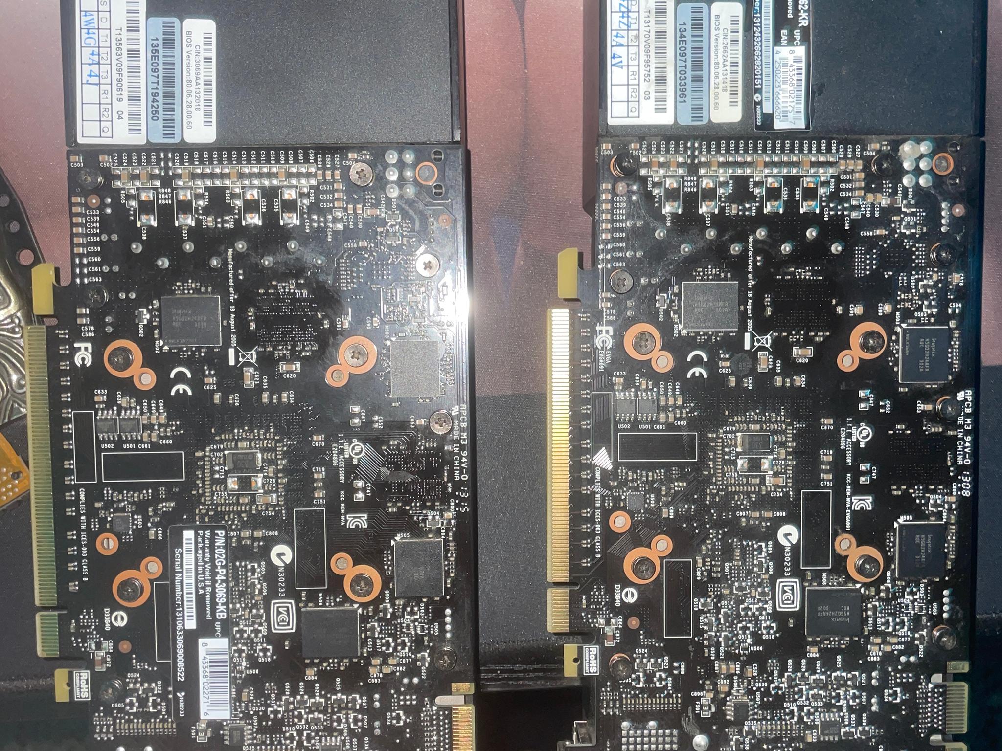 Duo GTX GeForce 660 EVGA Superclocked Cards