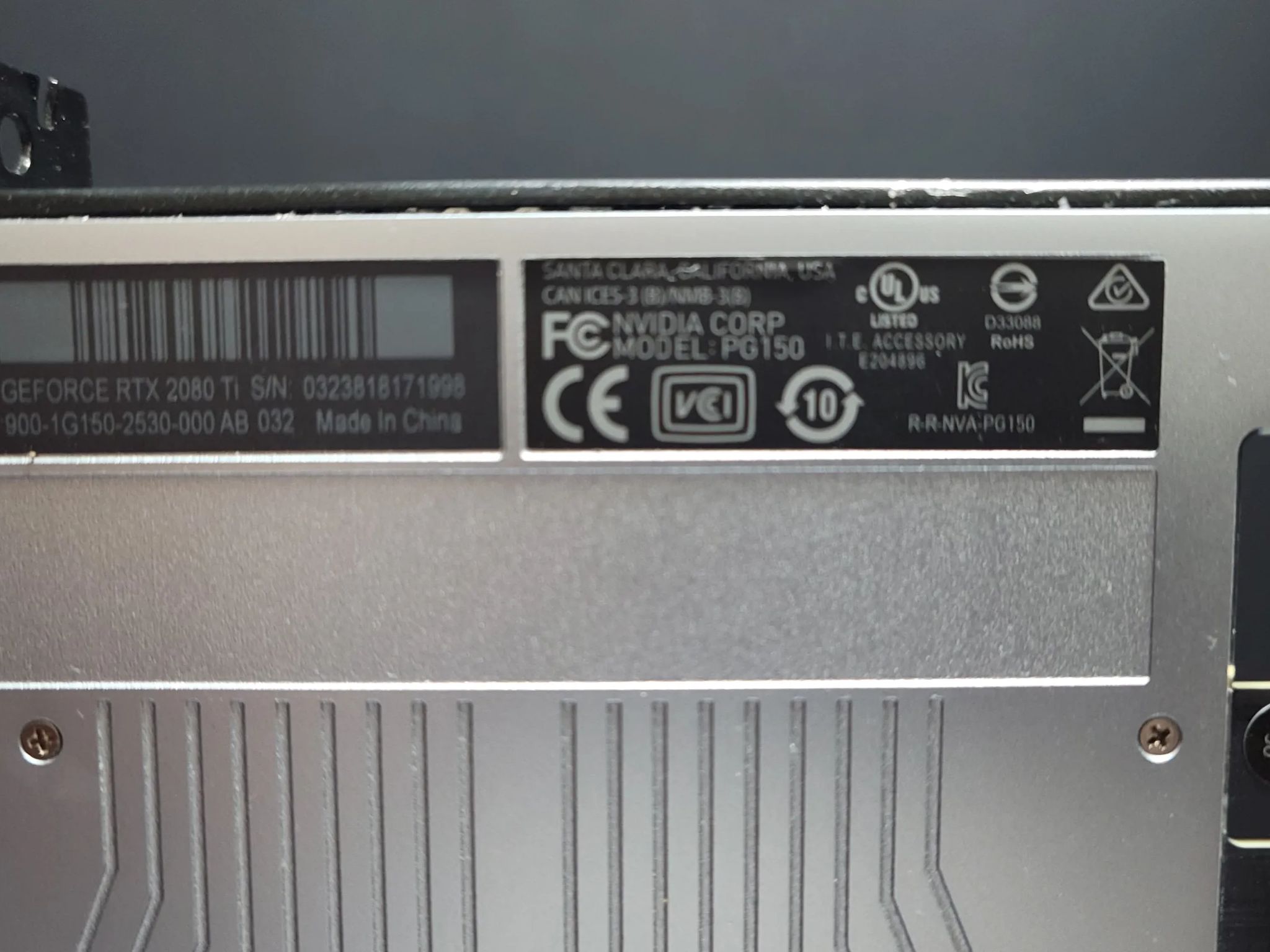 👽💥NVIDIA GeForce RTX 11GB 2080 Ti Founders Edition – Like New! Fully Cleaned & Repasted!💥👽